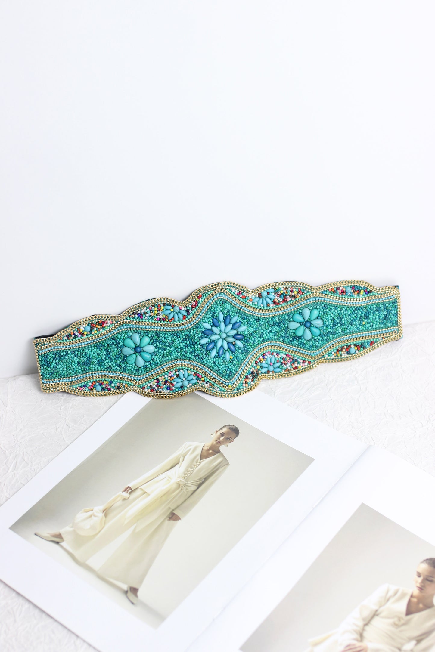 A2404WN73972 - BOHEIMIA BEADS BELT