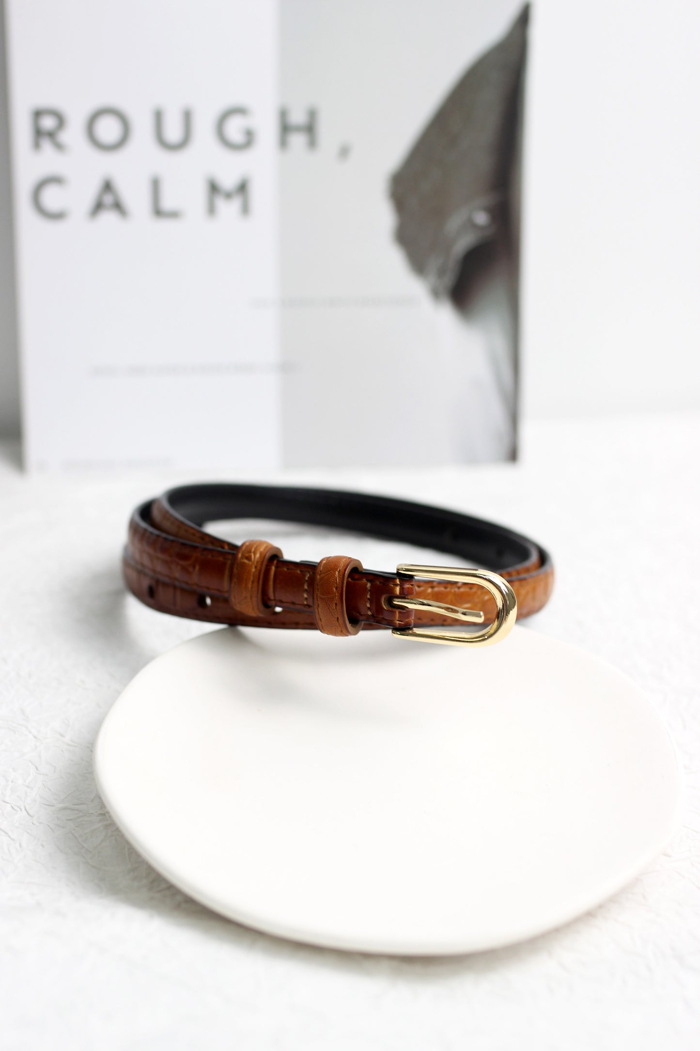 A2405DJN24353 - FIORI LEATHER BELT