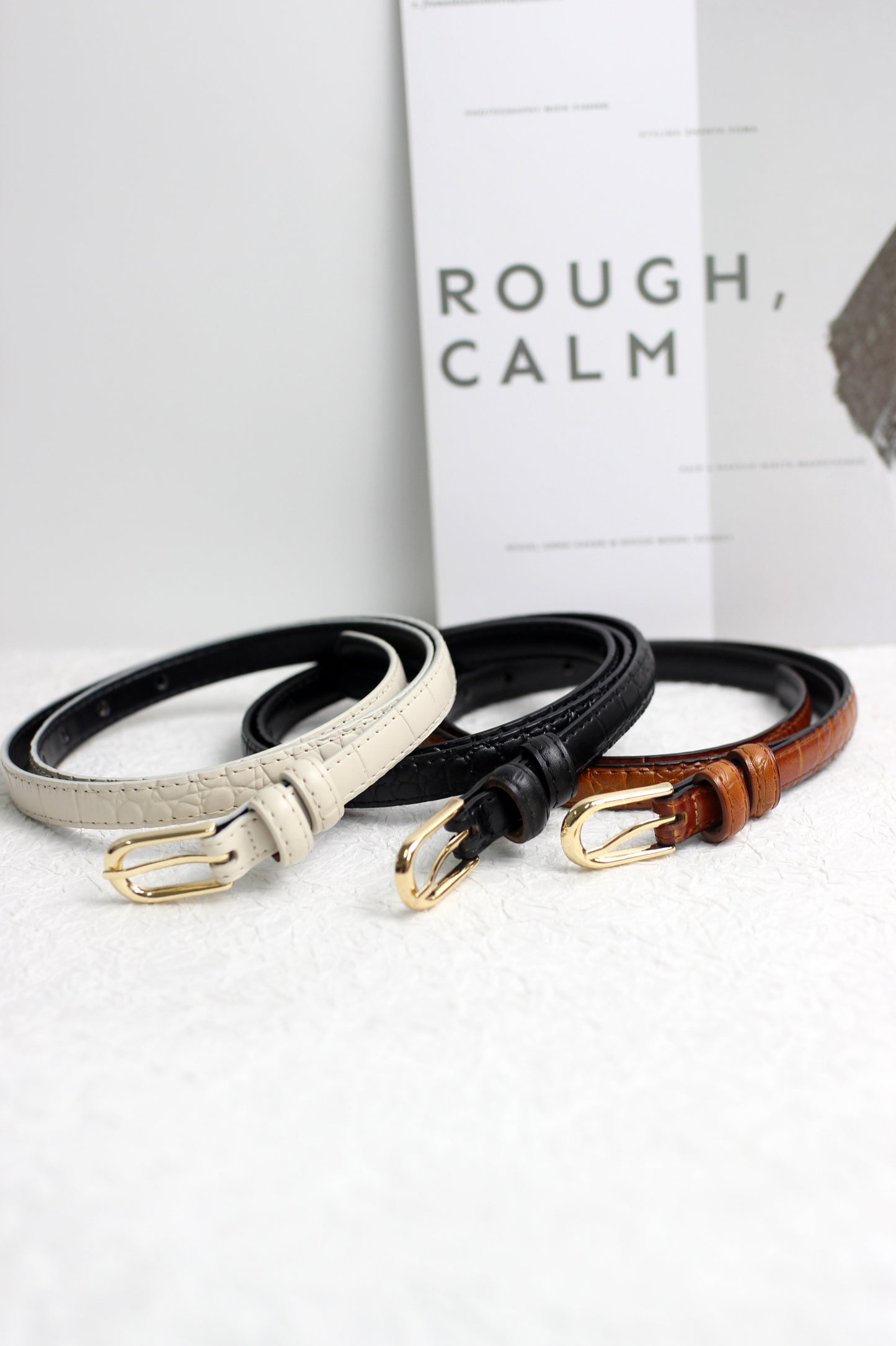 A2405DJN24353 - FIORI LEATHER BELT