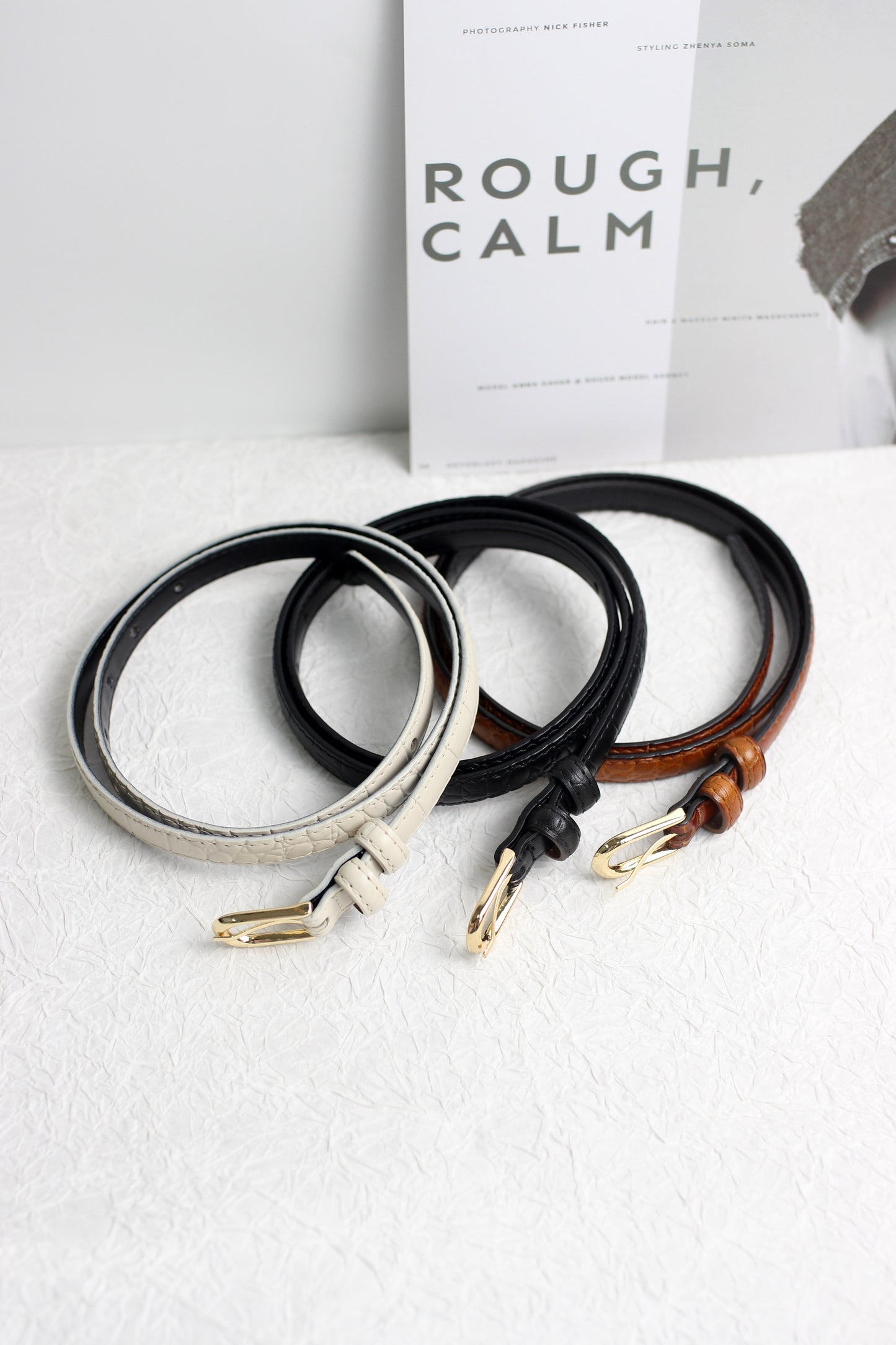 A2405DJN24353 - FIORI LEATHER BELT