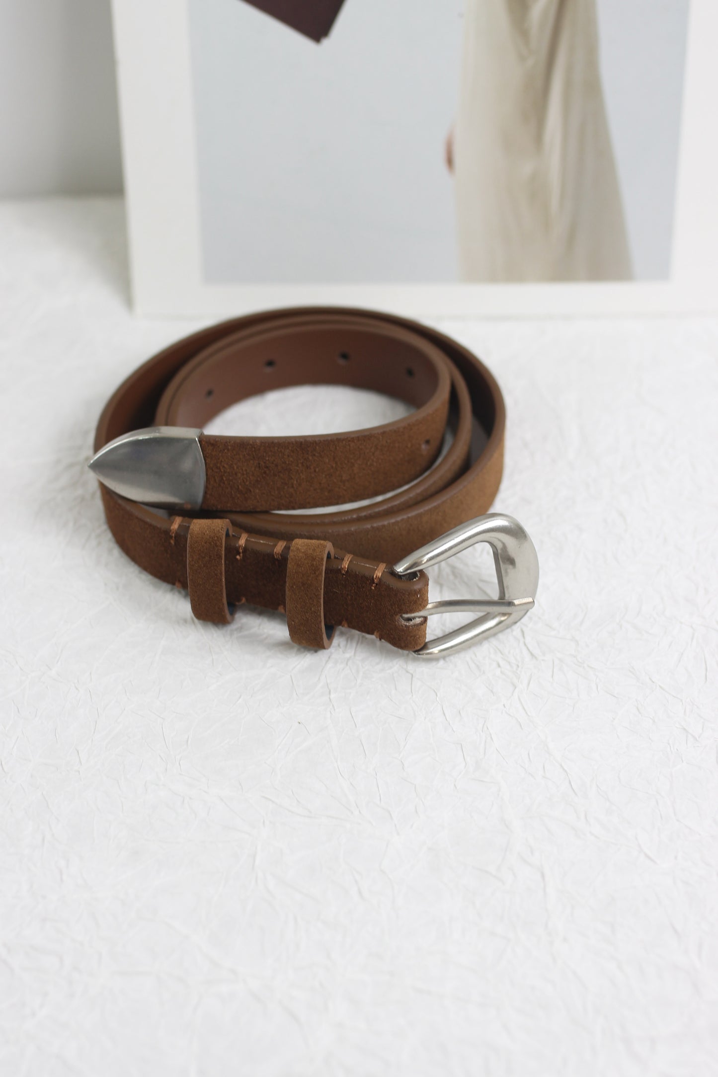 A2408DJN13544 - Classic Suede Belt