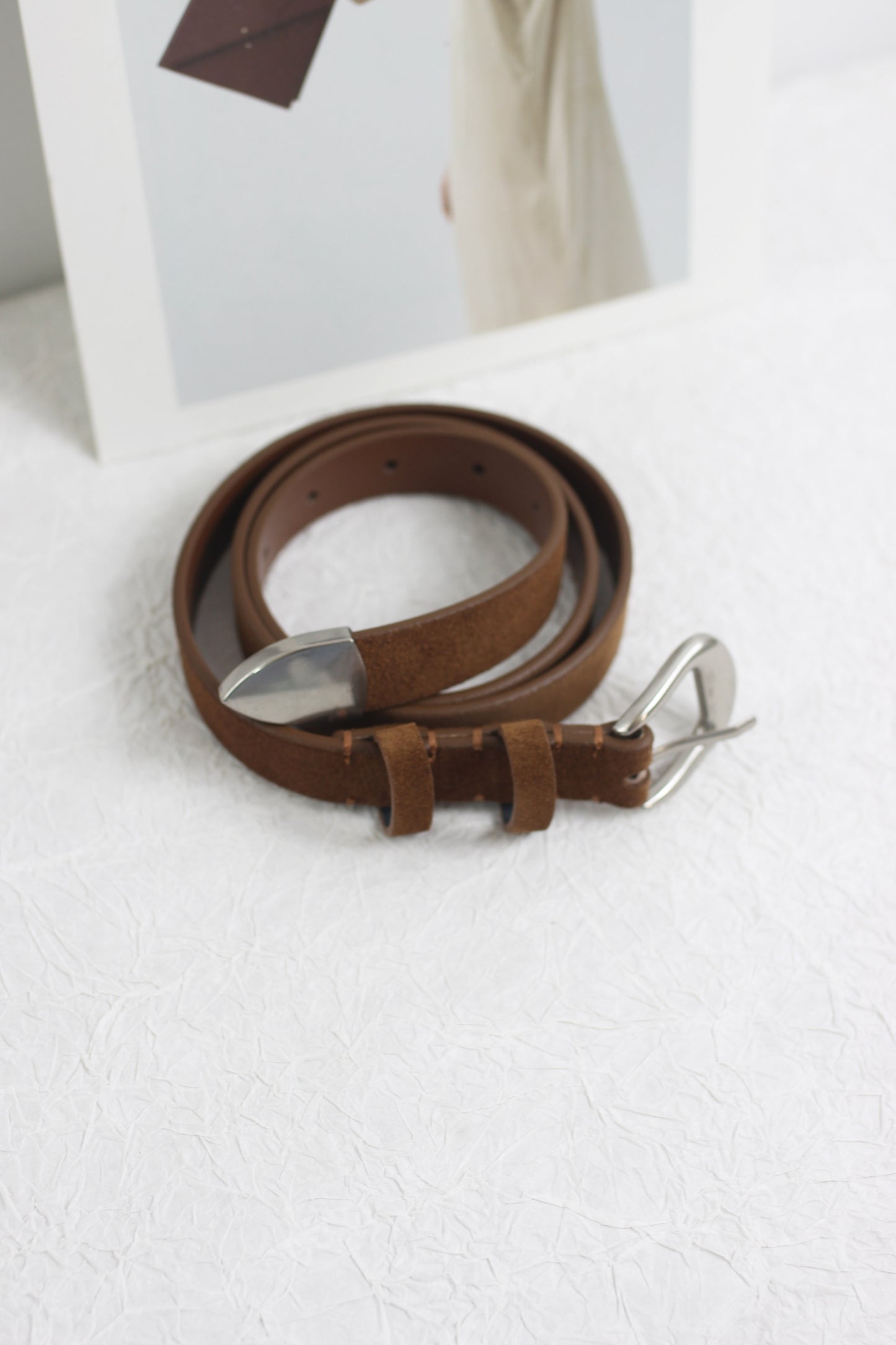 A2408DJN13544 - Classic Suede Belt