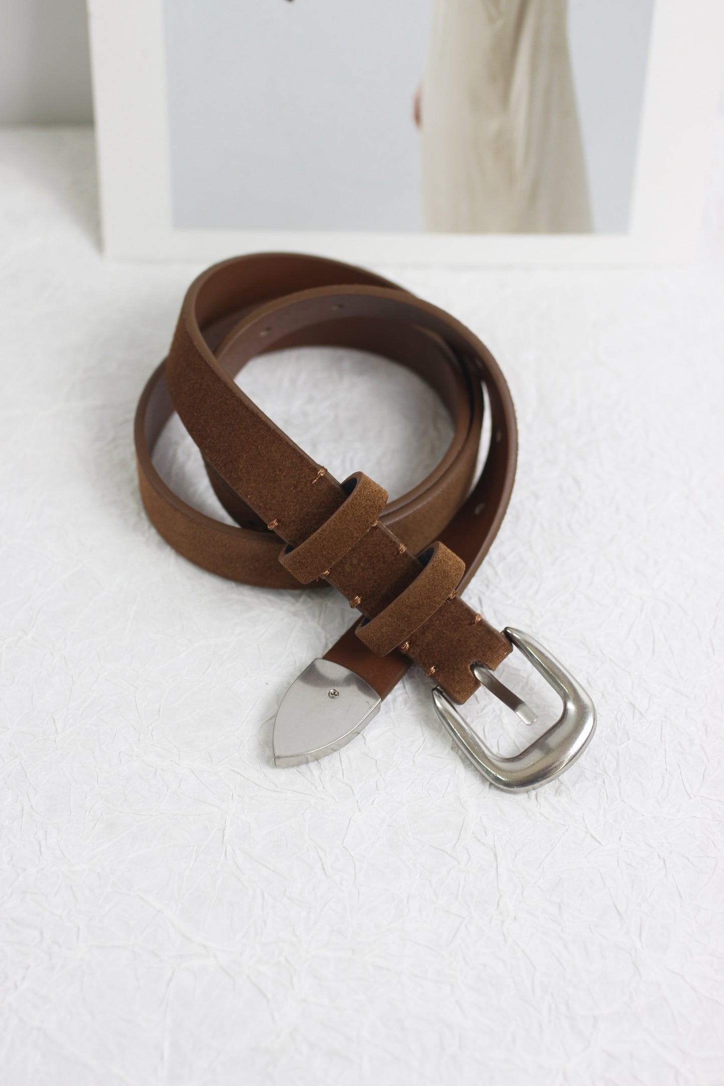 A2408DJN13544 - Classic Suede Belt