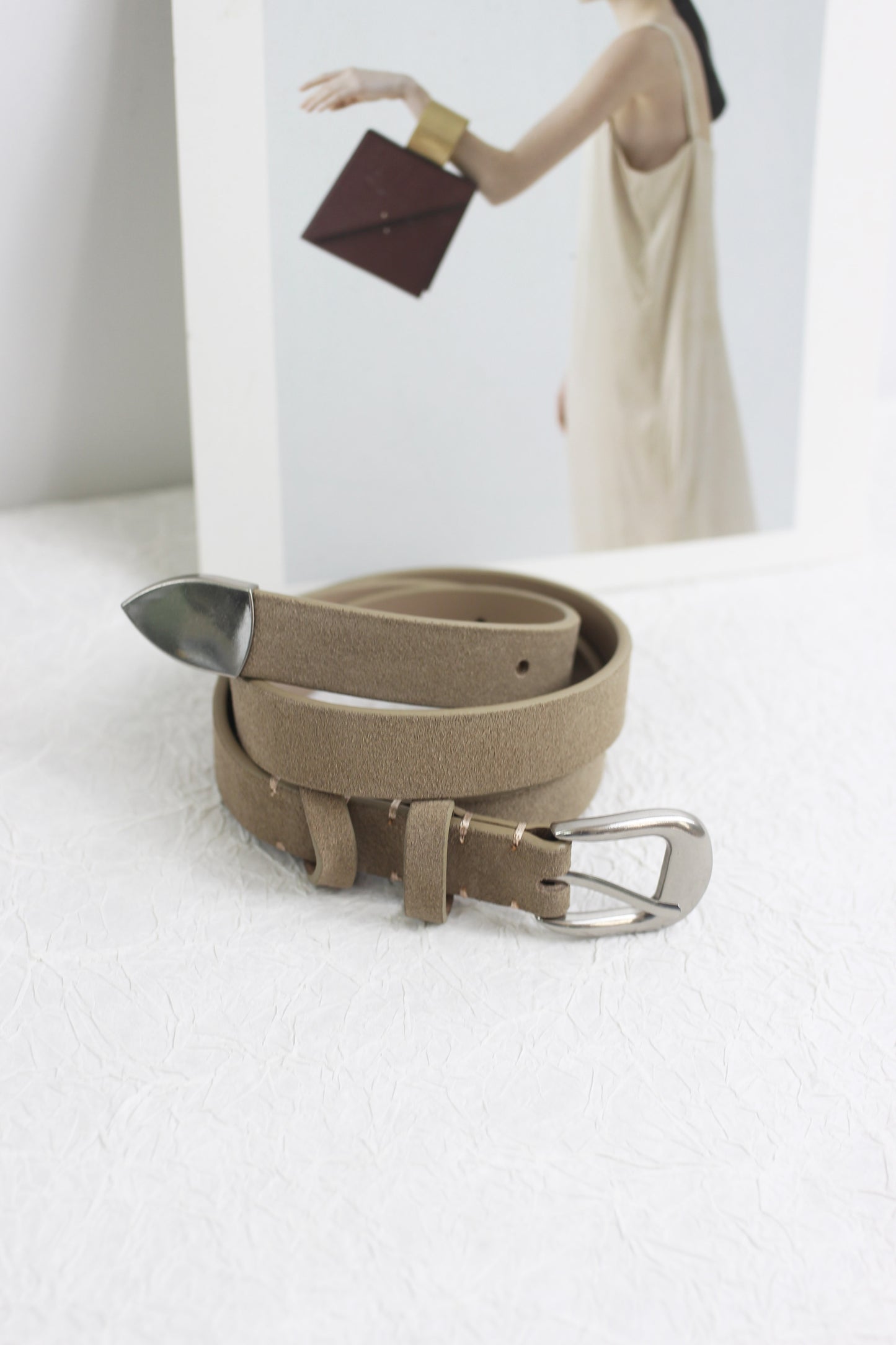 A2408DJN13544 - Classic Suede Belt