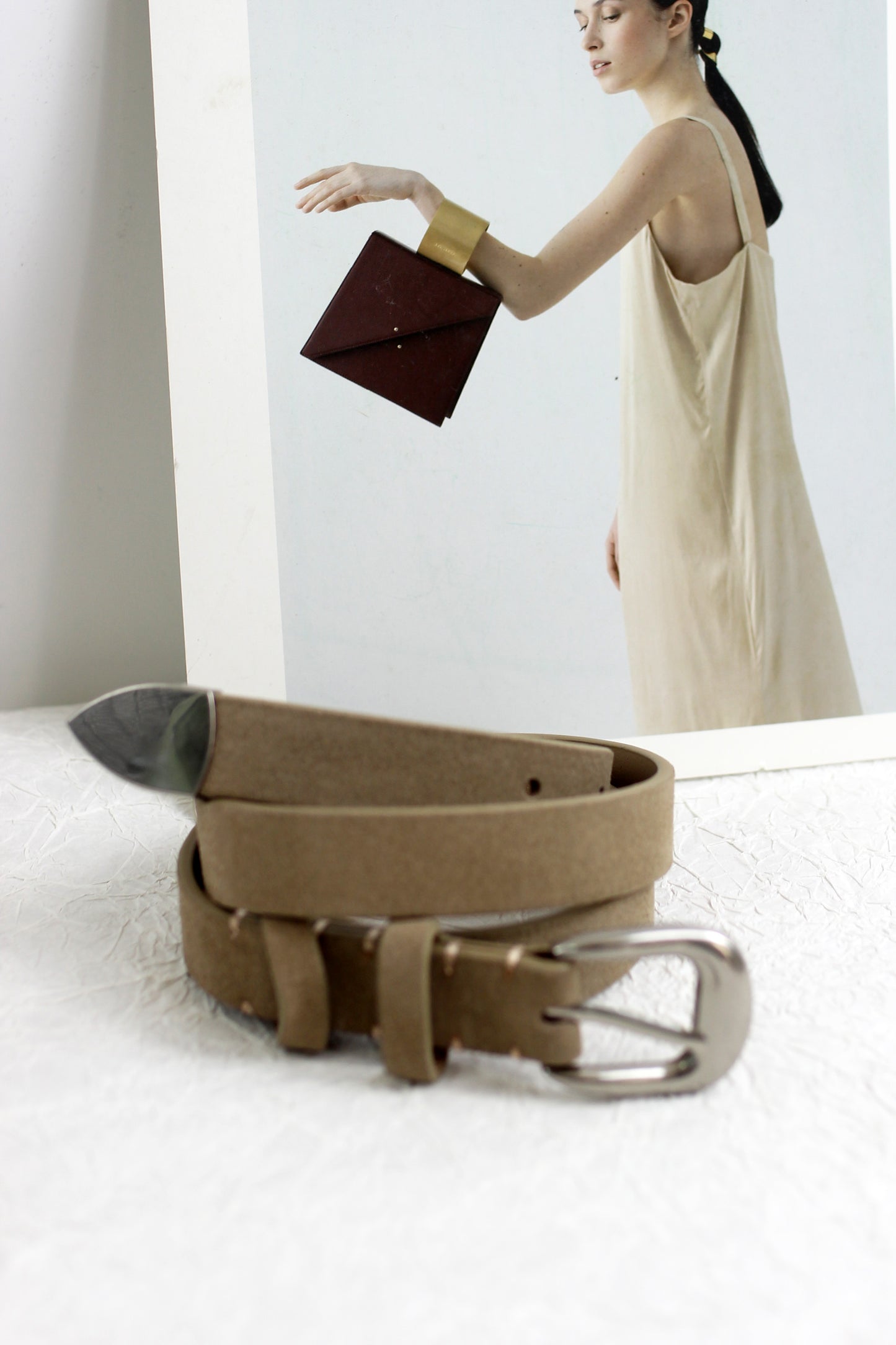 A2408DJN13544 - Classic Suede Belt