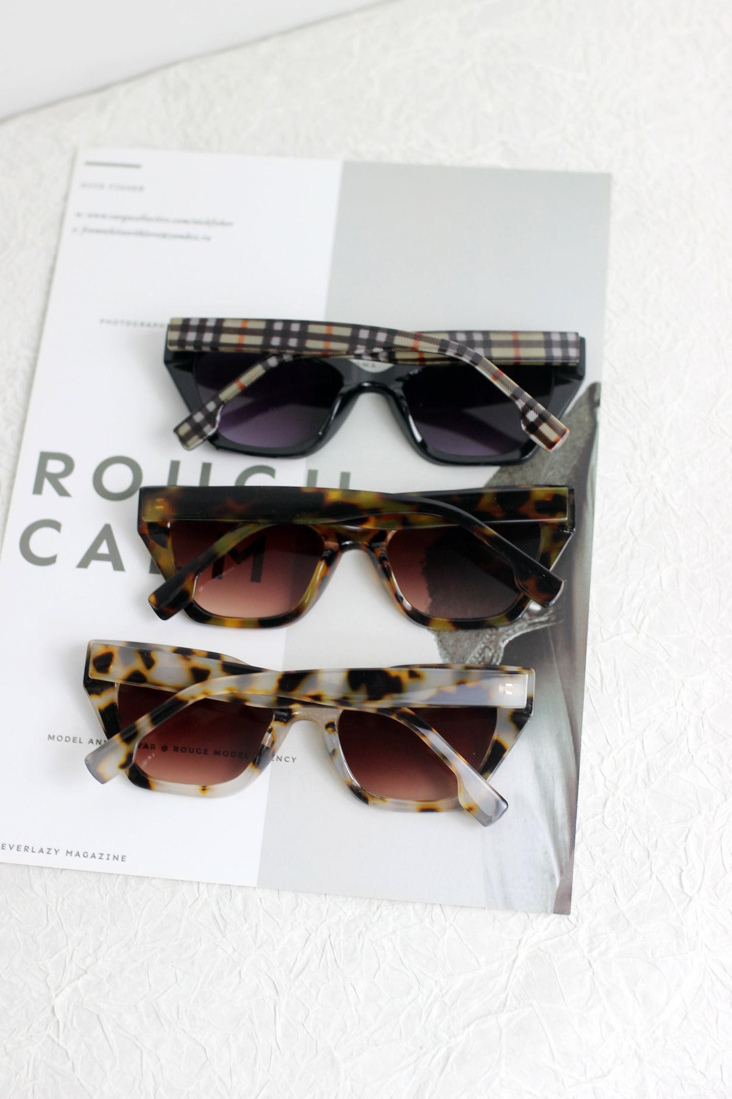 A2408YTGX99658 - Retro Cat-Eye Sunglasses