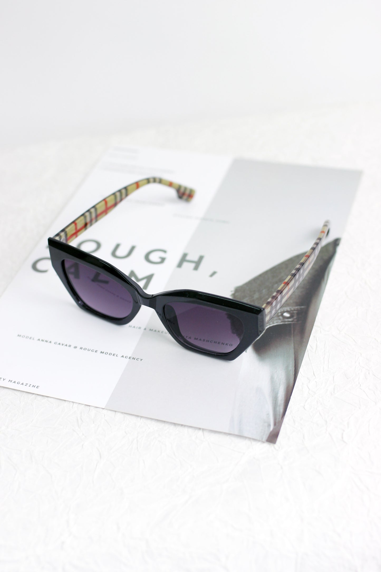 A2408YTGX99658 - Retro Cat-Eye Sunglasses