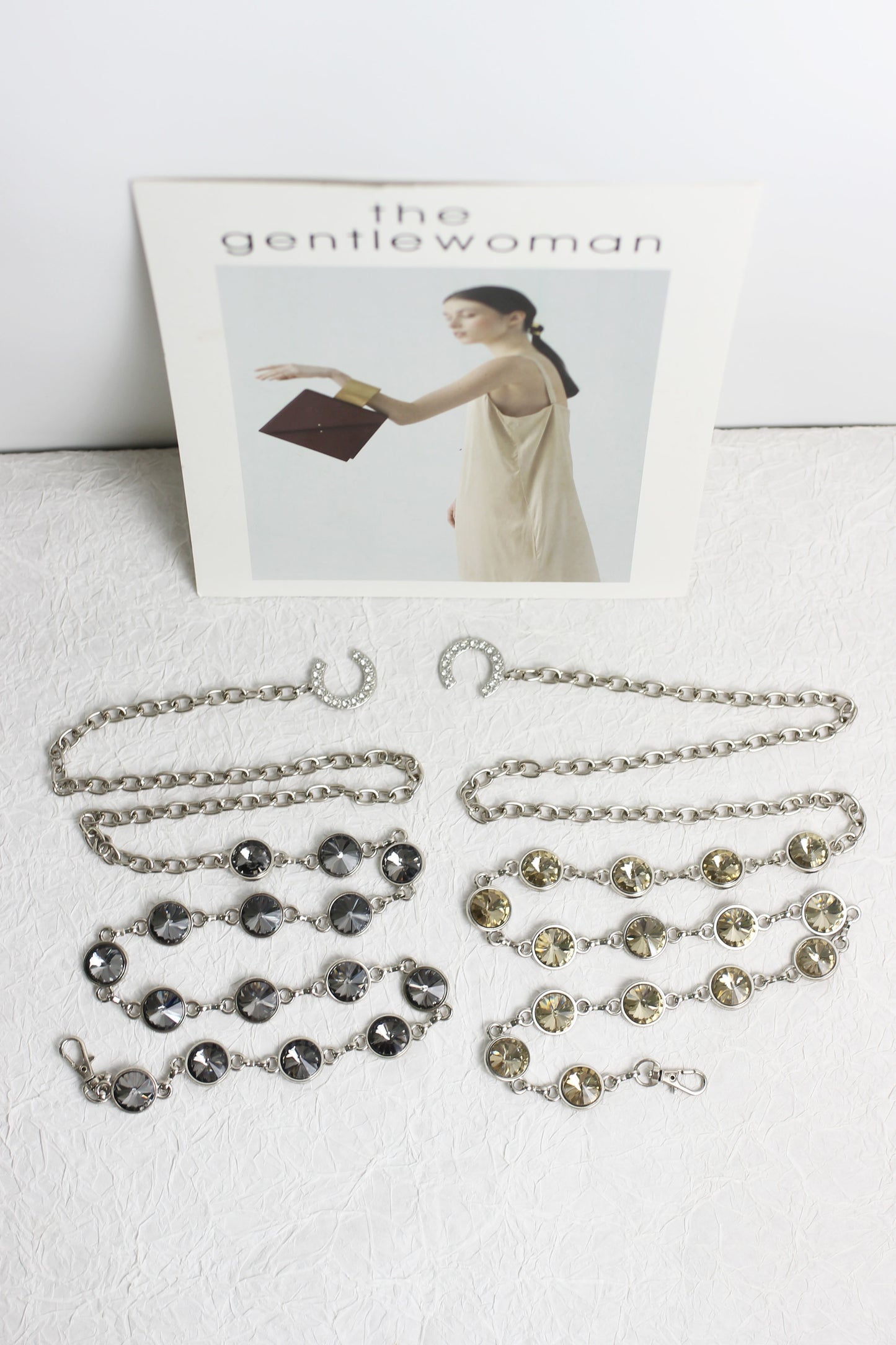 A2409DJN73268 - Crystal Embellished Chain Belt Set