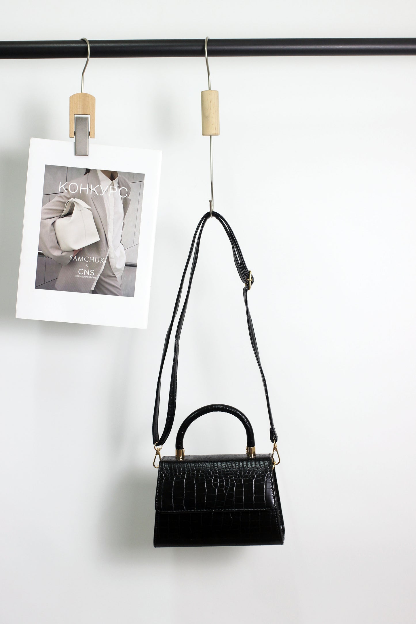 A2411HY26924-1 Luxury Crocodile-Embossed PU Leather Handbag Collection