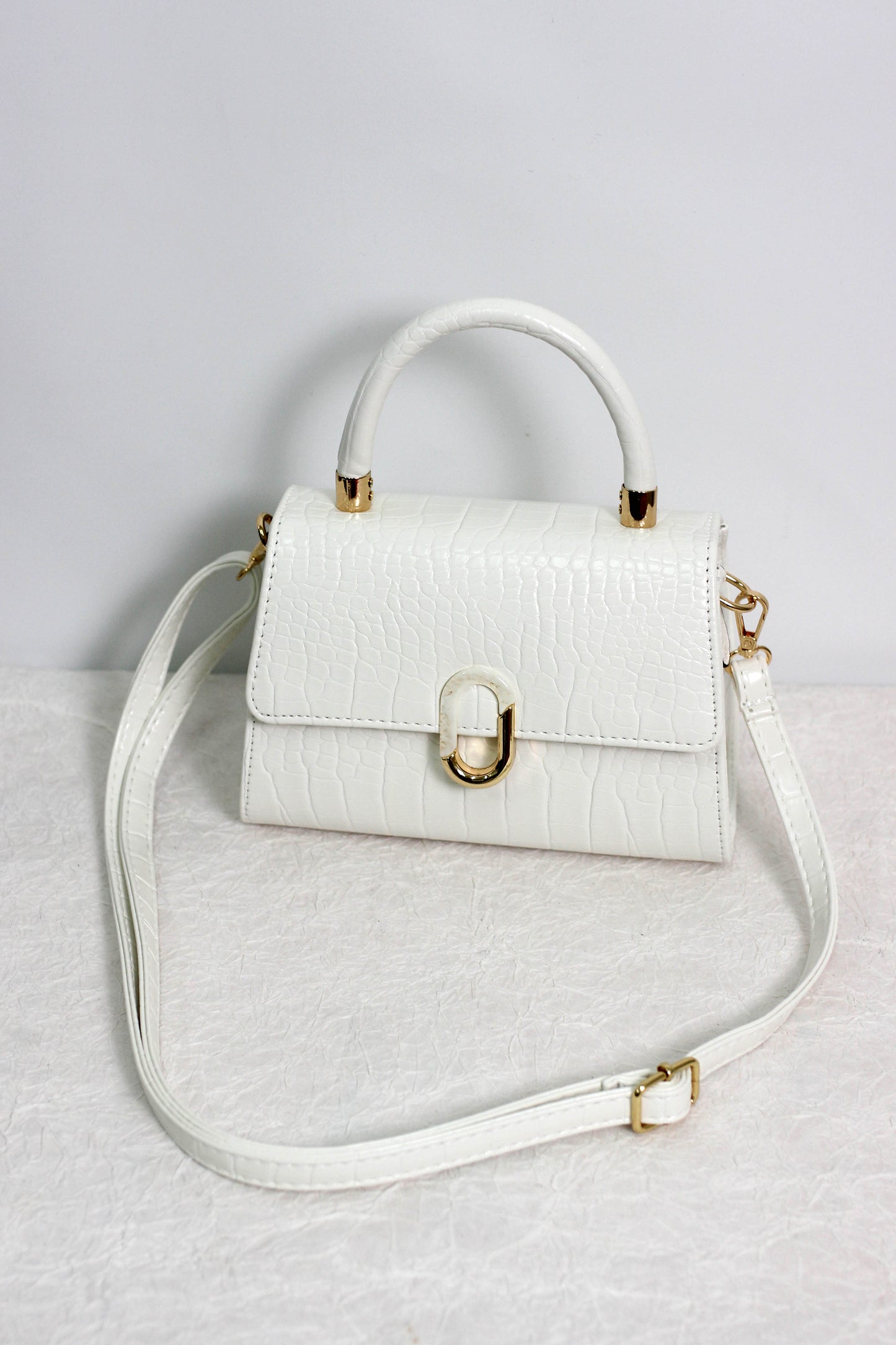 A2411HY26924-1 Luxury Crocodile-Embossed PU Leather Handbag Collection