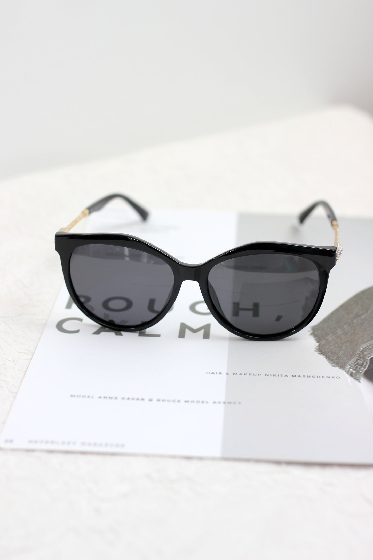A2501TPS18015 - Cat-Eye Oversized Sunglasses