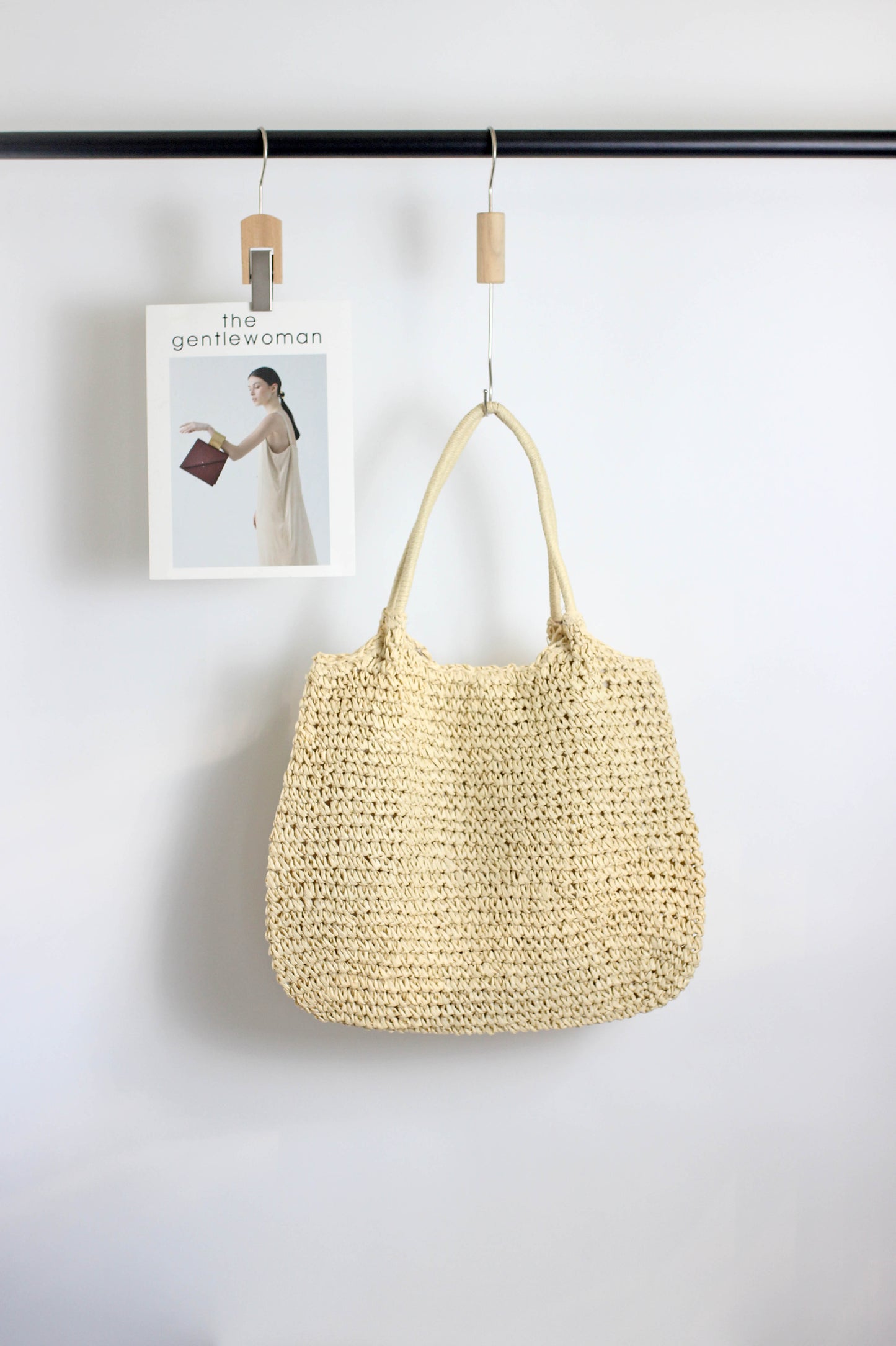 A2503DYGY59800 - Handmade Woven Straw Tote Bag