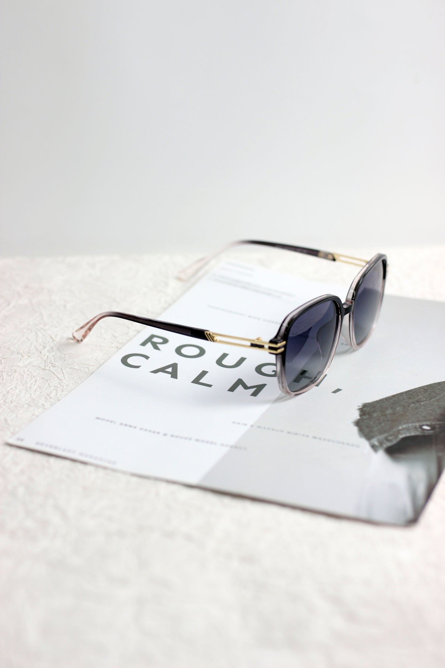 A2503GY37812 - Retro Square Frame Sunglasses