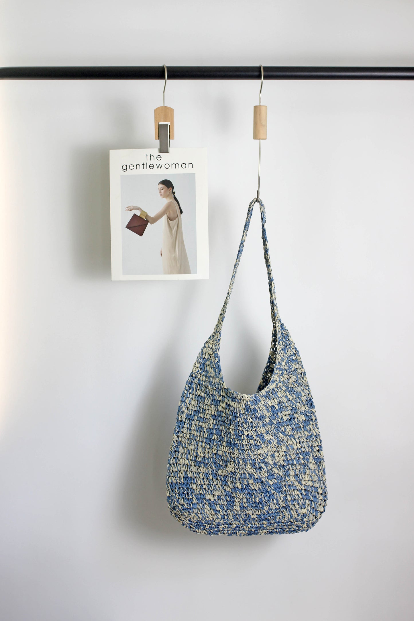 A2503SZSB95673 - Woven Raffia Shoulder Bag