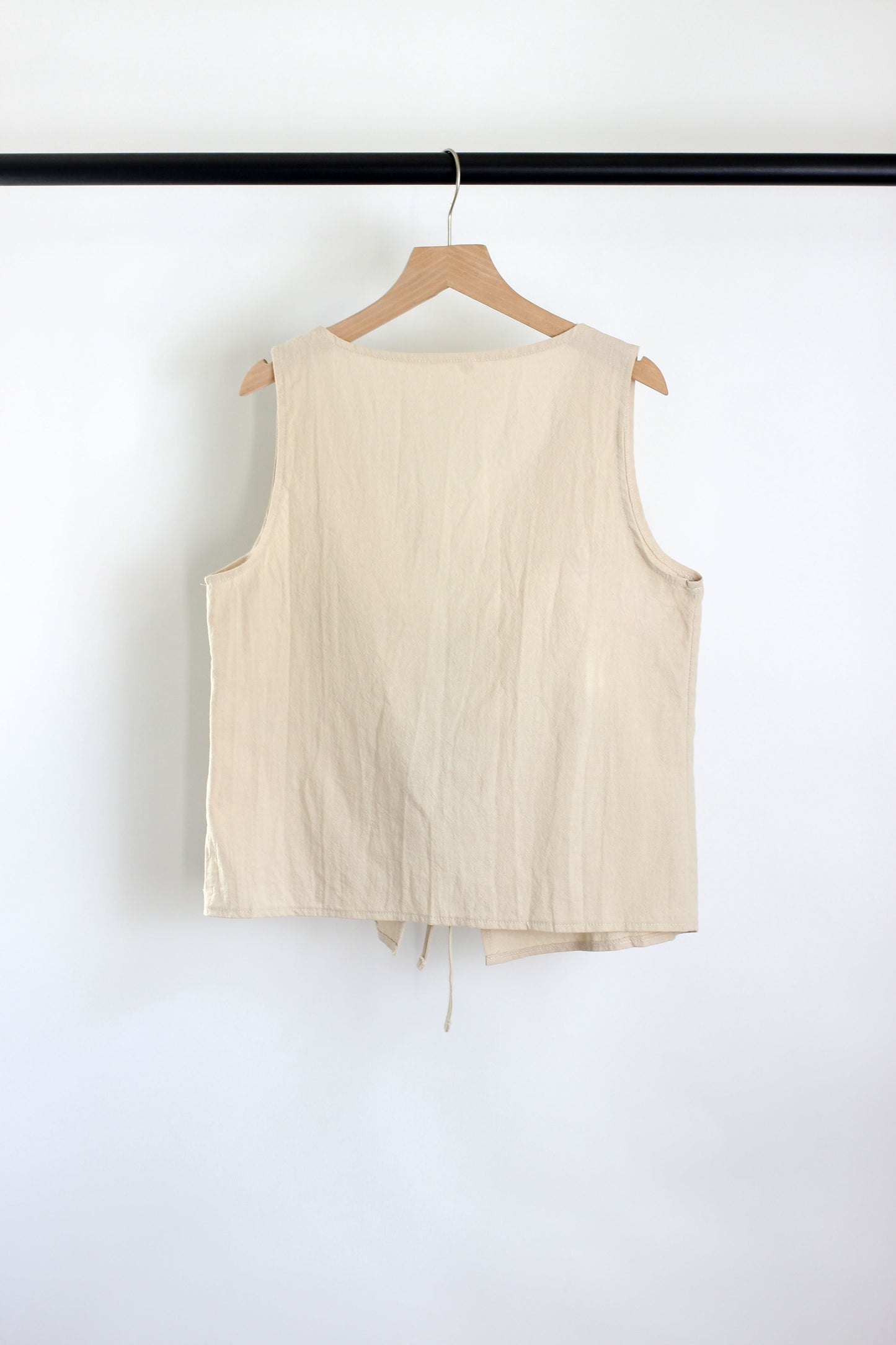 E2503DY14204 - Women?¡¥s Sleeveless V-Neck Tie Top & Wide-Leg Pants