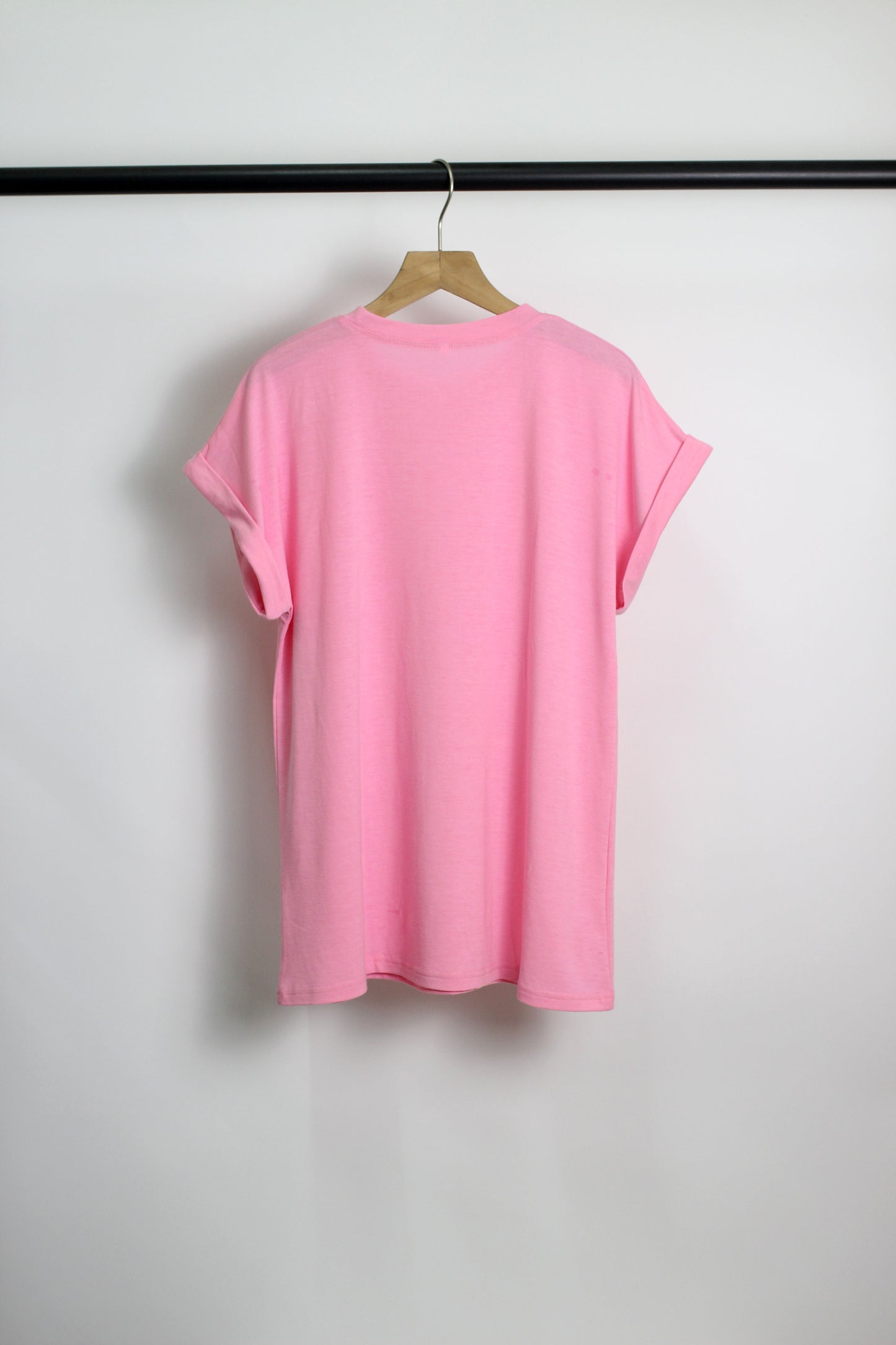 T2412KLD74566 - Casual Solid Color Short-Sleeve T-Shirt