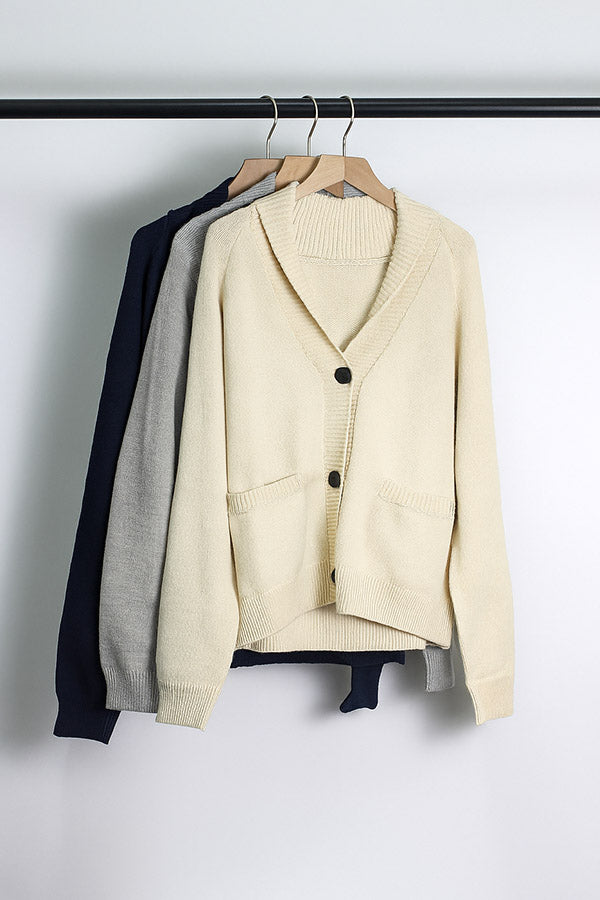 W2506MY13589 - Women¡¯s Knit Cardigan with Flag Back Design