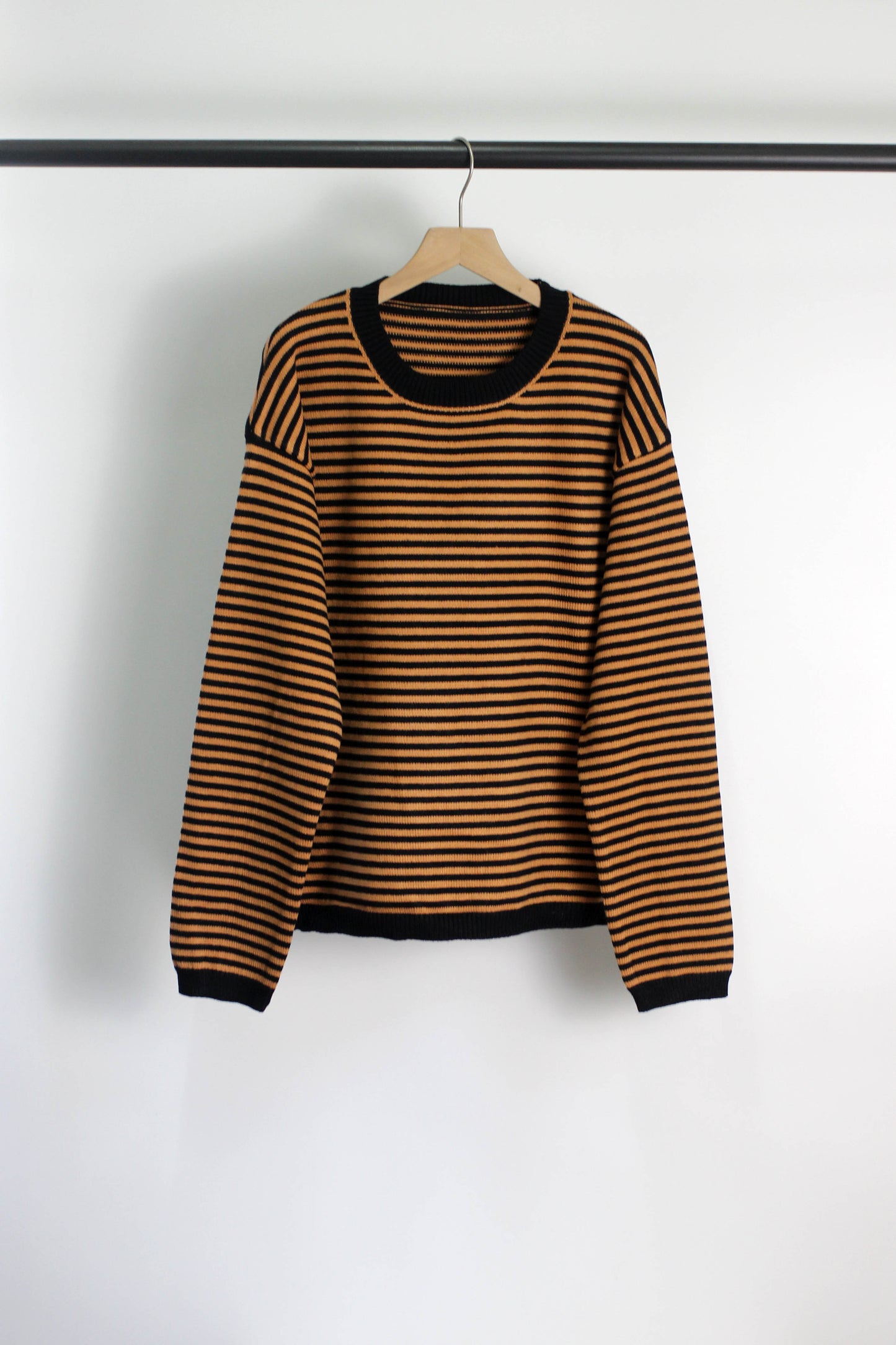 W2507JYYS72002 - Classic Striped Knit Pullover Sweater