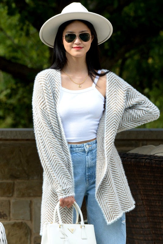 Vintage Loose Cardigan Sweater-52319TJY