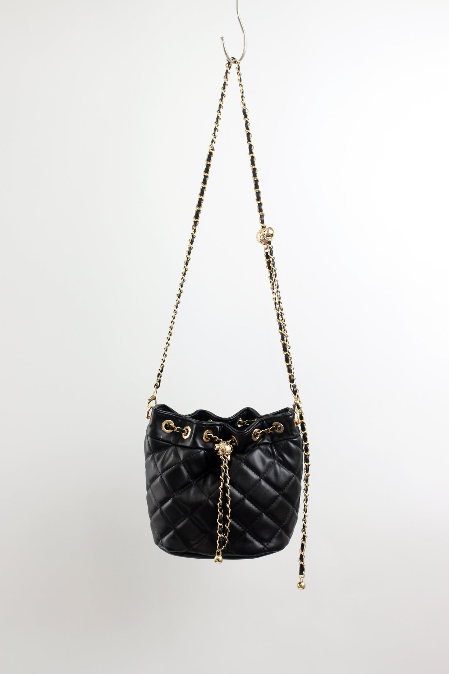 2411BLYS56857 - Quilted Leather Shoulder Bag