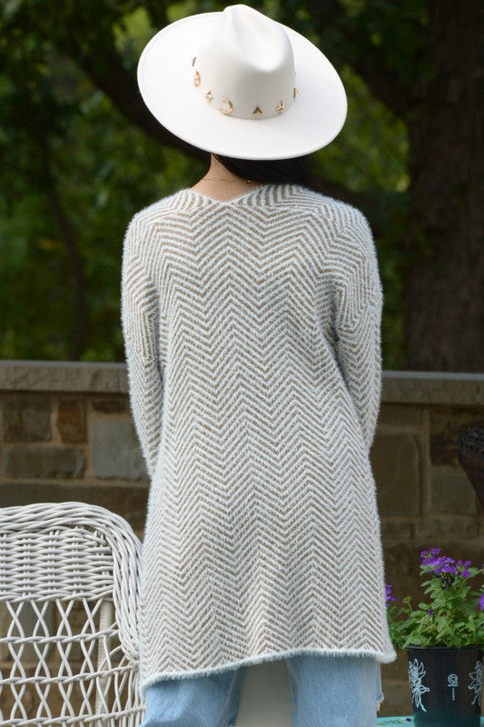 Vintage Loose Cardigan Sweater-52319TJY