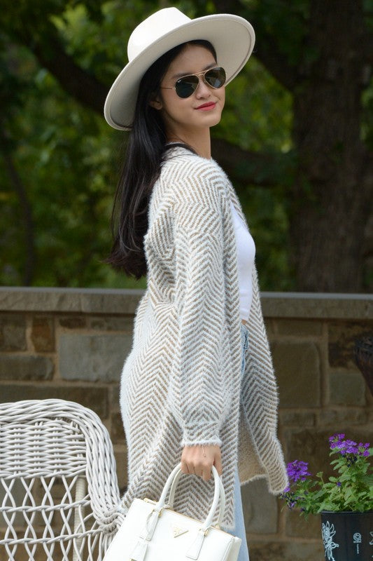 Vintage Loose Cardigan Sweater-52319TJY