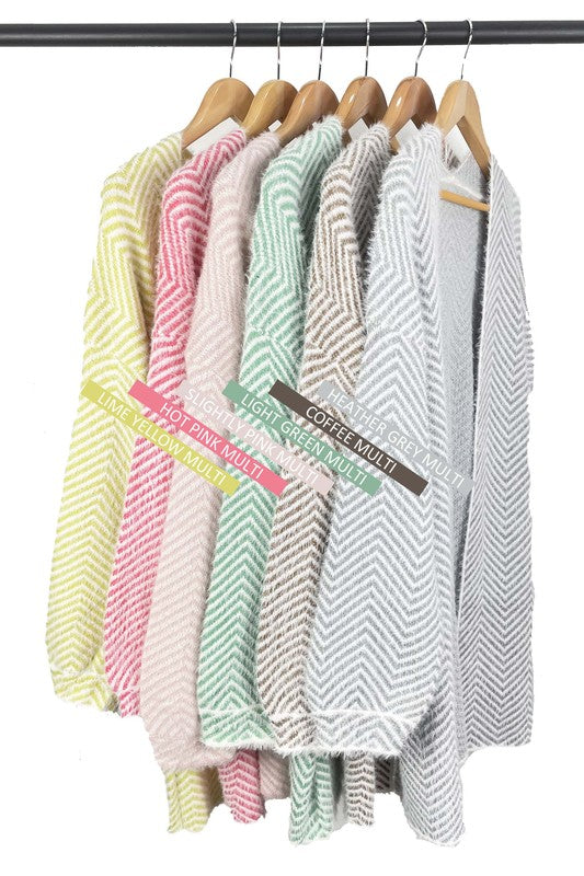 Vintage Loose Cardigan Sweater-52319TJY