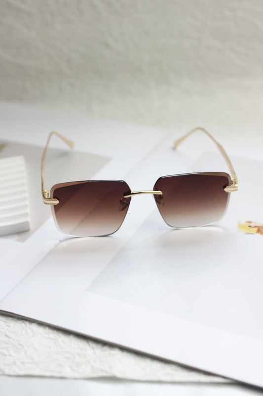 A2312BLDZ45196 - Glance With Me Brown Glasses