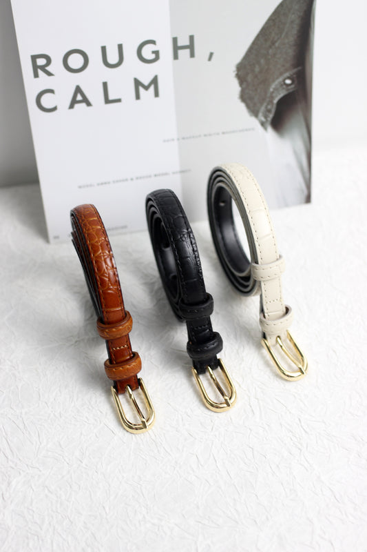 A2405DJN24353 - FIORI LEATHER BELT
