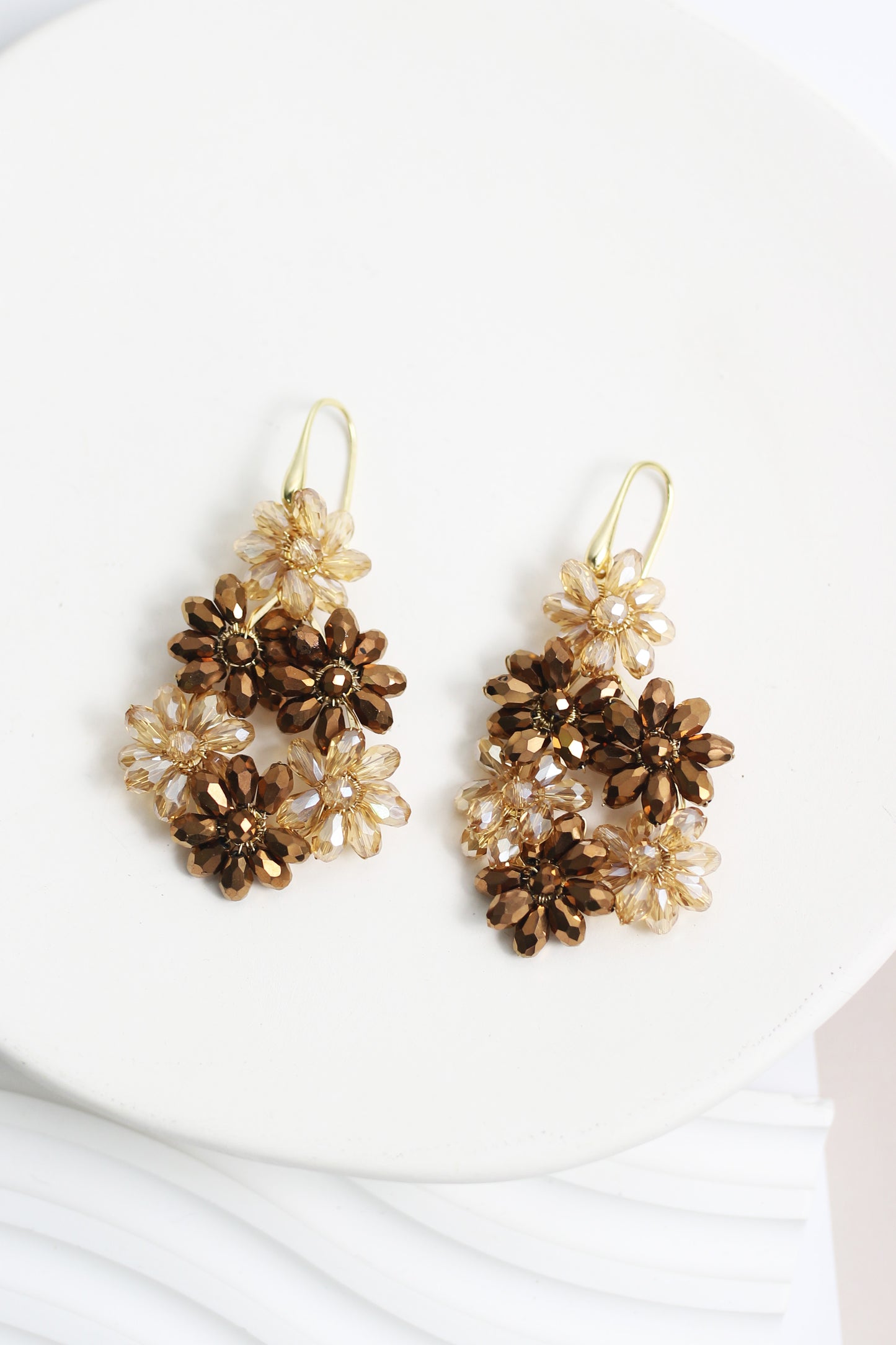 A2407QF55301 - Blooming Cluster Earrings