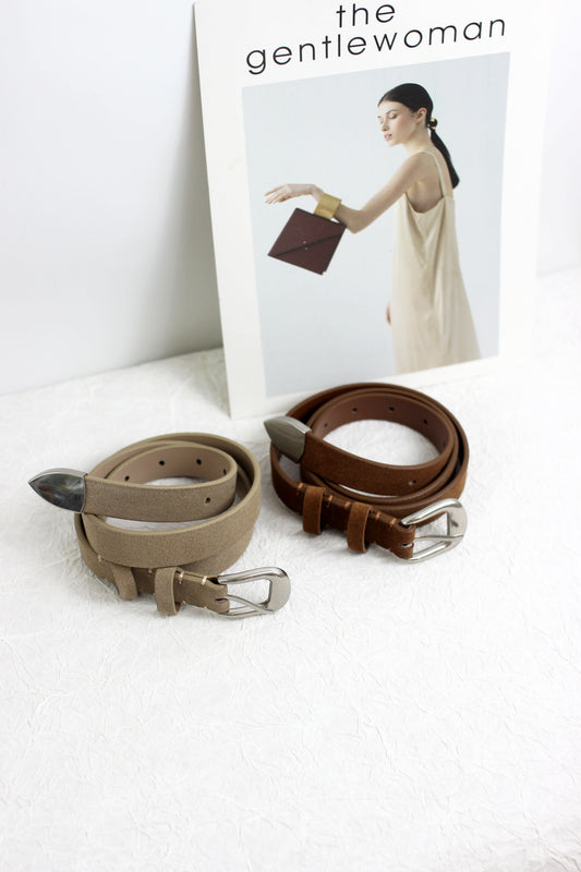 A2408DJN13544 - Classic Suede Belt