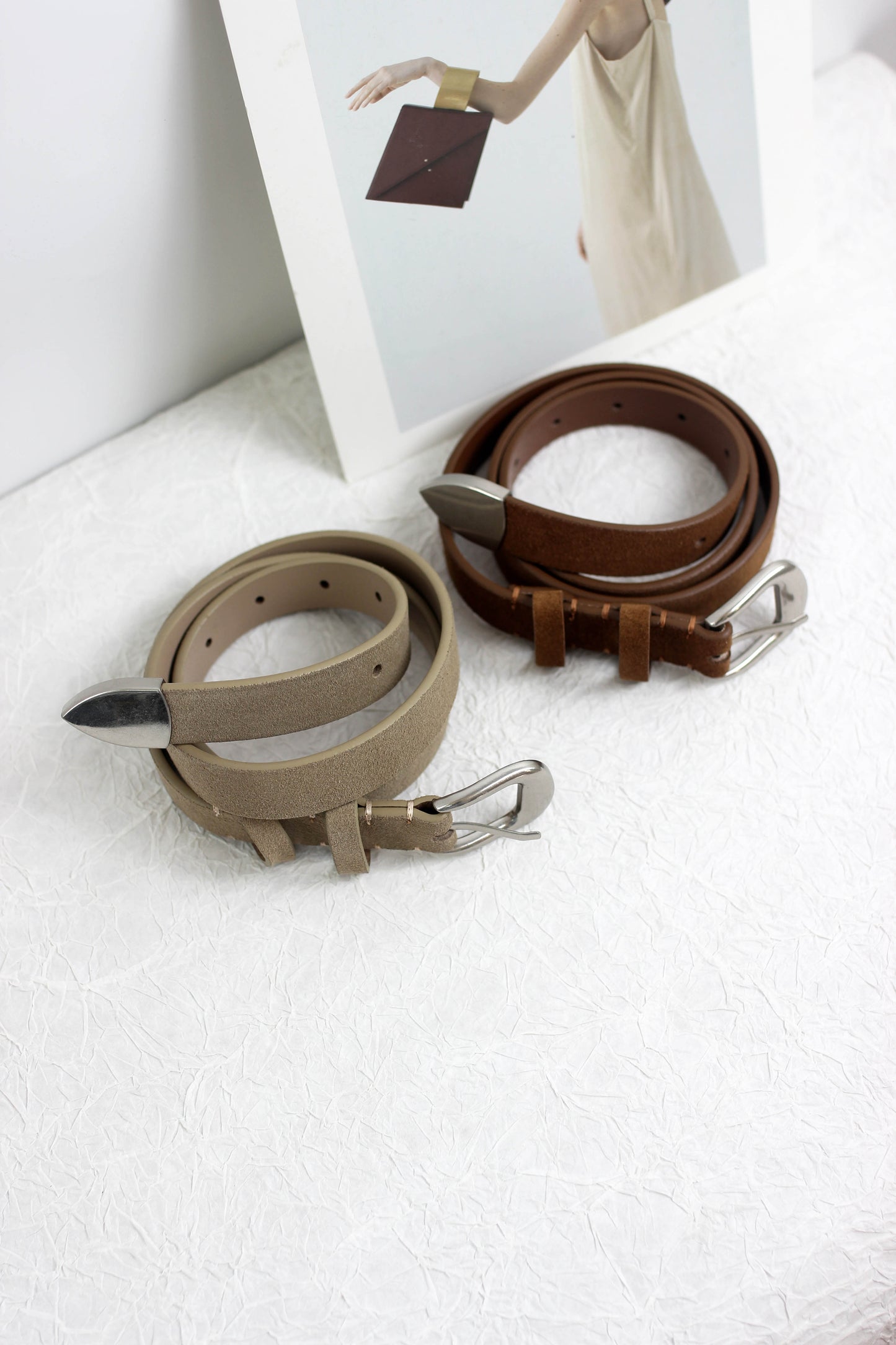 A2408DJN13544 - Classic Suede Belt