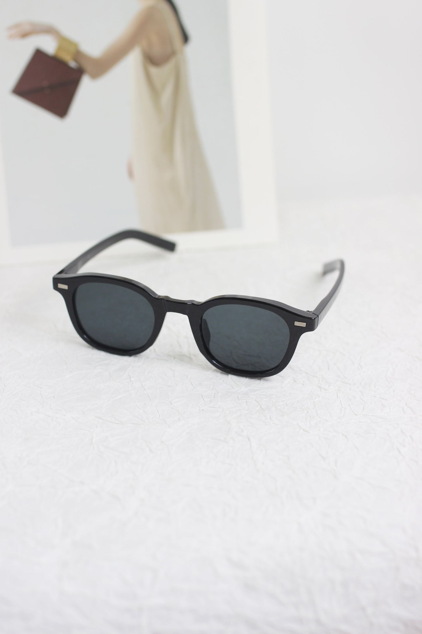 A2408MS15156 - Classic Round Frame Sunglasses