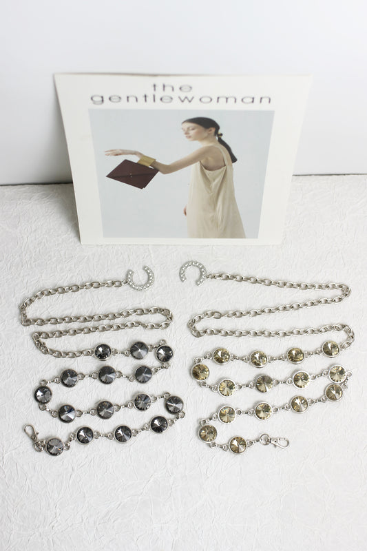 A2409DJN73268 - Crystal Embellished Chain Belt Set