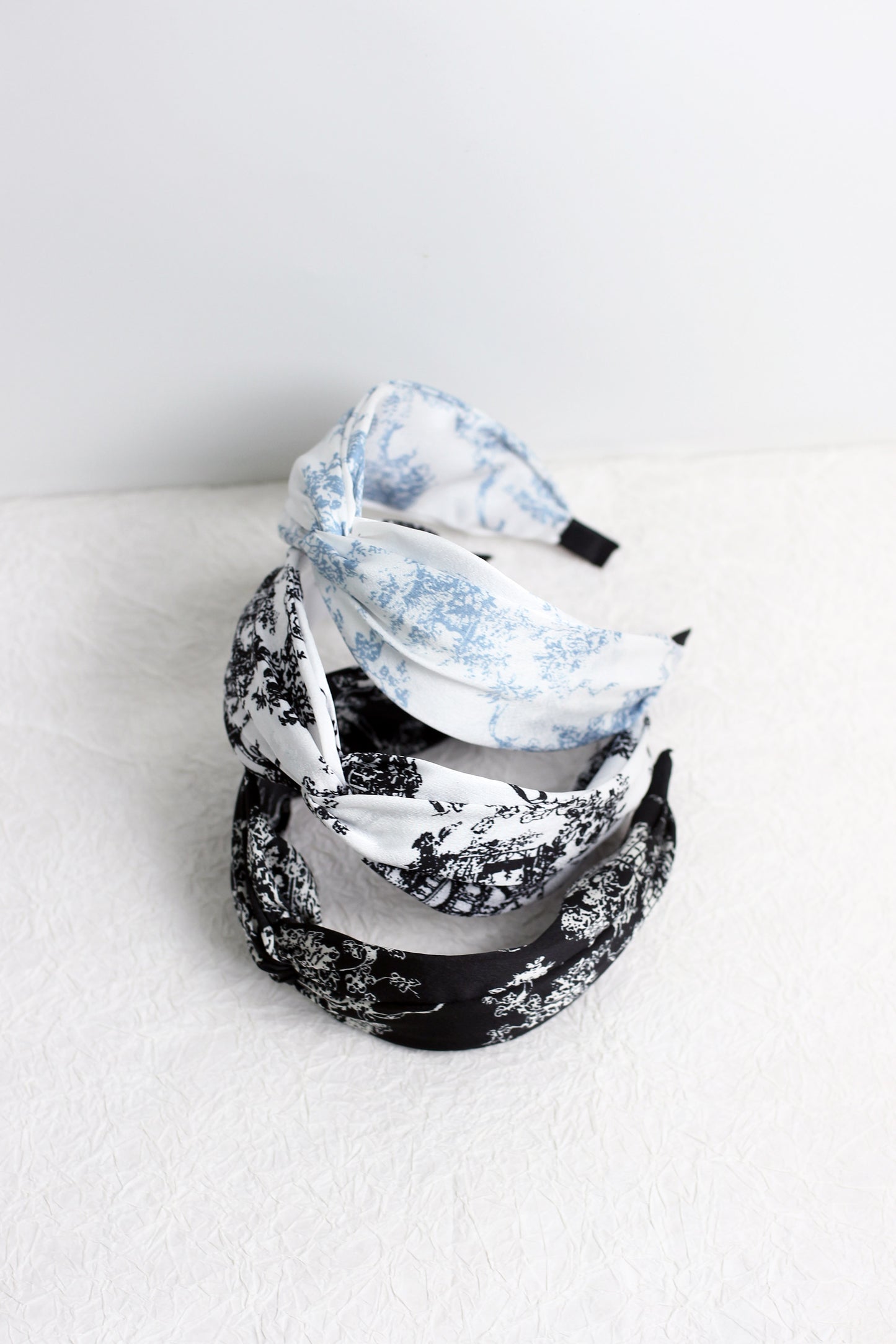 A2409NQ85498 - Twisted Knot Fabric Headband Set