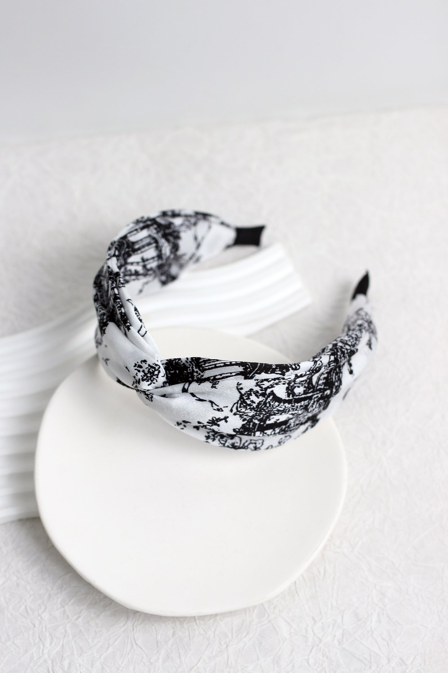 A2409NQ85498 - Twisted Knot Fabric Headband Set