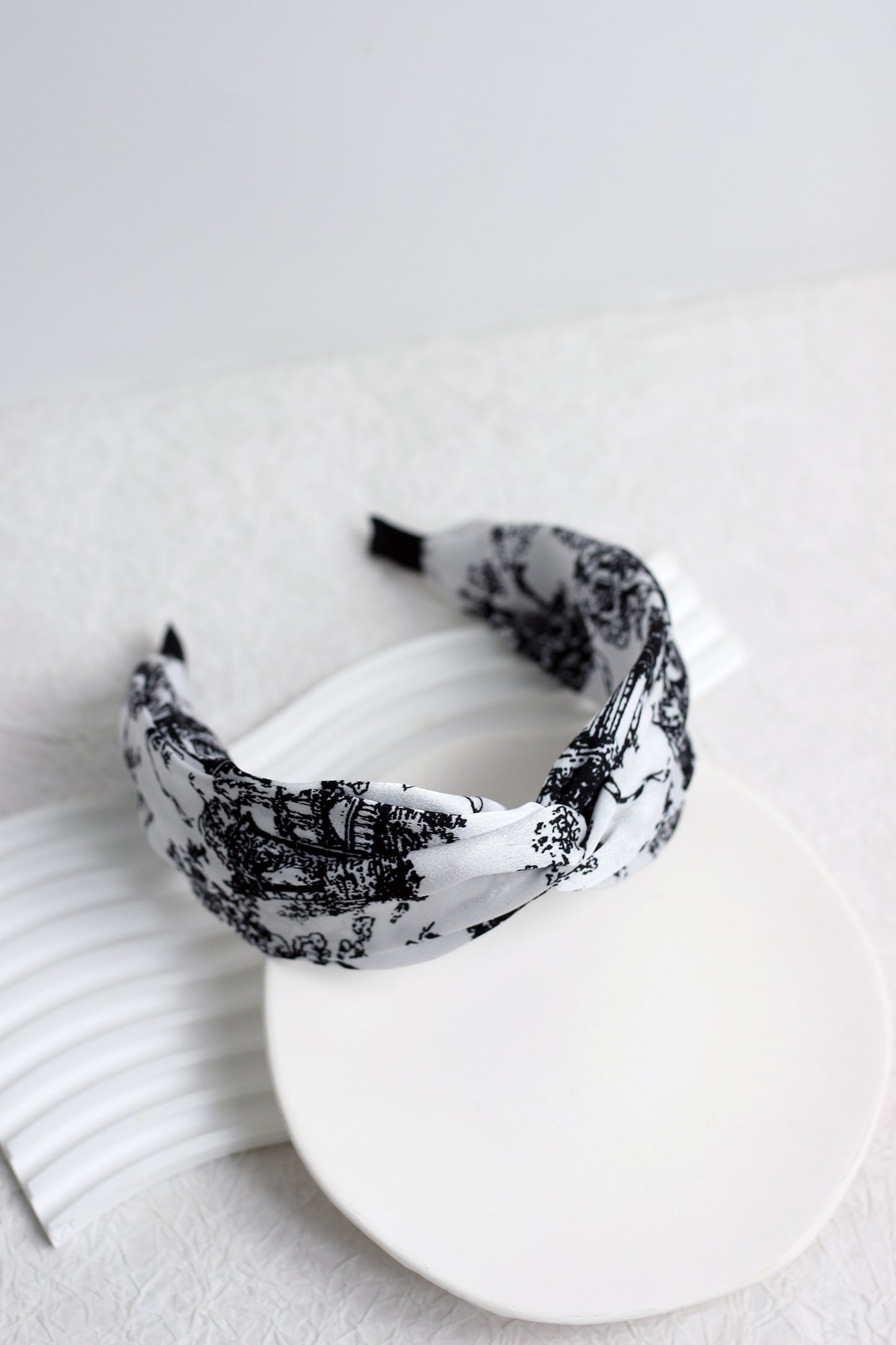 A2409NQ85498 - Twisted Knot Fabric Headband Set