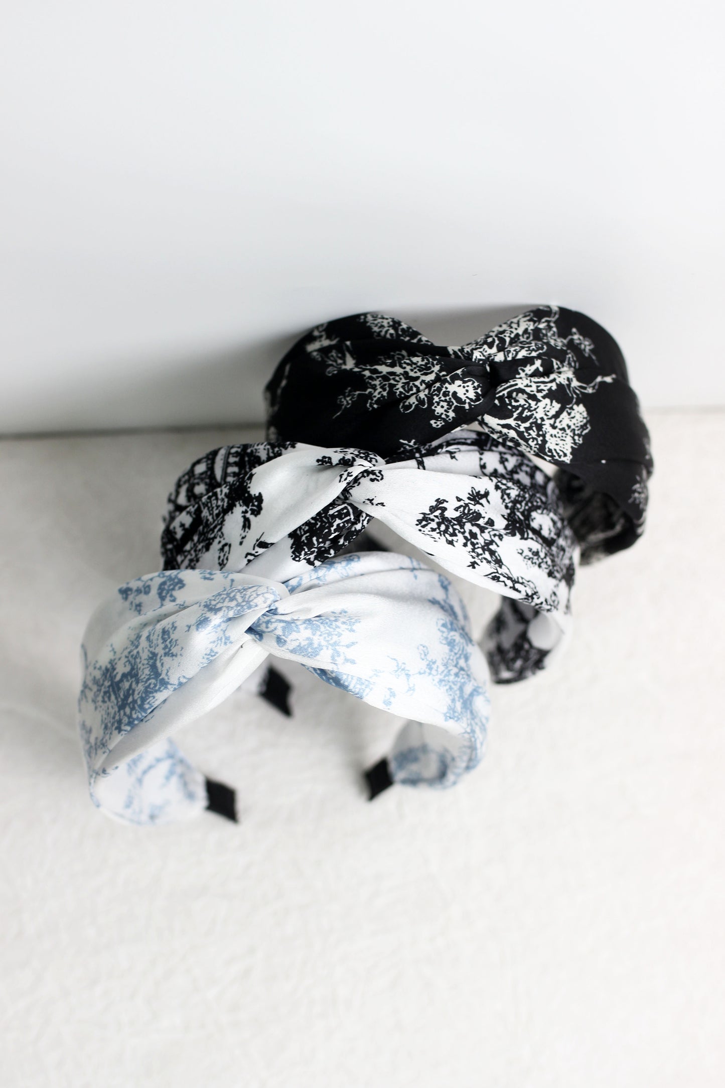 A2409NQ85498 - Twisted Knot Fabric Headband Set