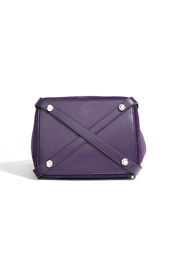 A2410XL62632 - 100% Leather Suede Tote Bag