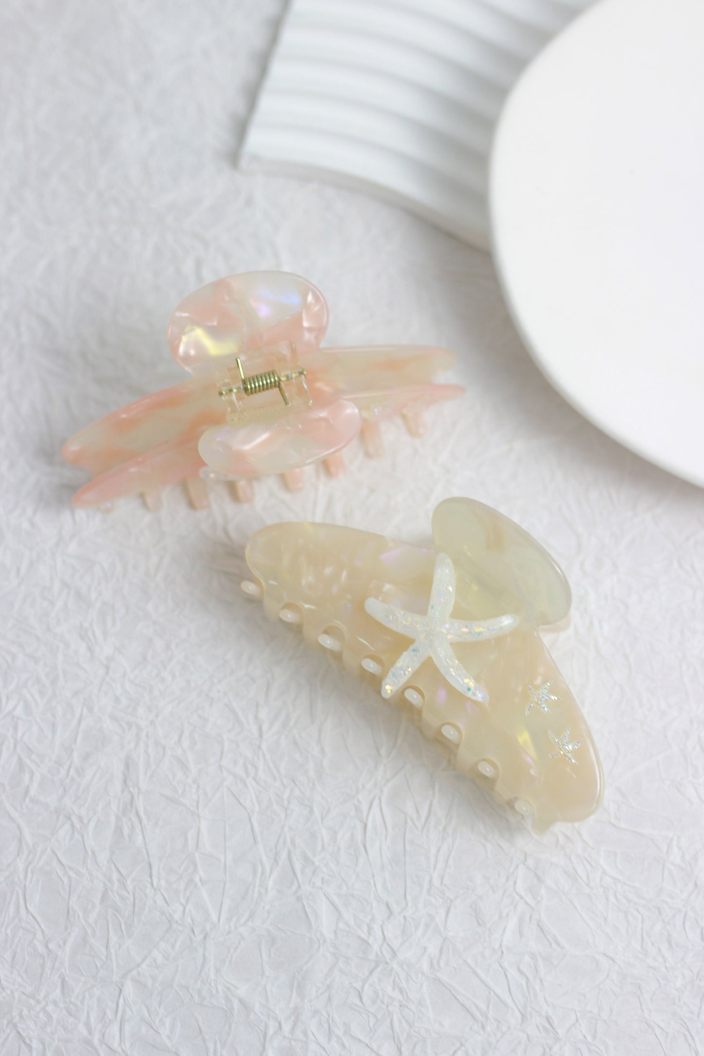 A2410XY44478 - Starfish-Inspired Hair Claw Clip