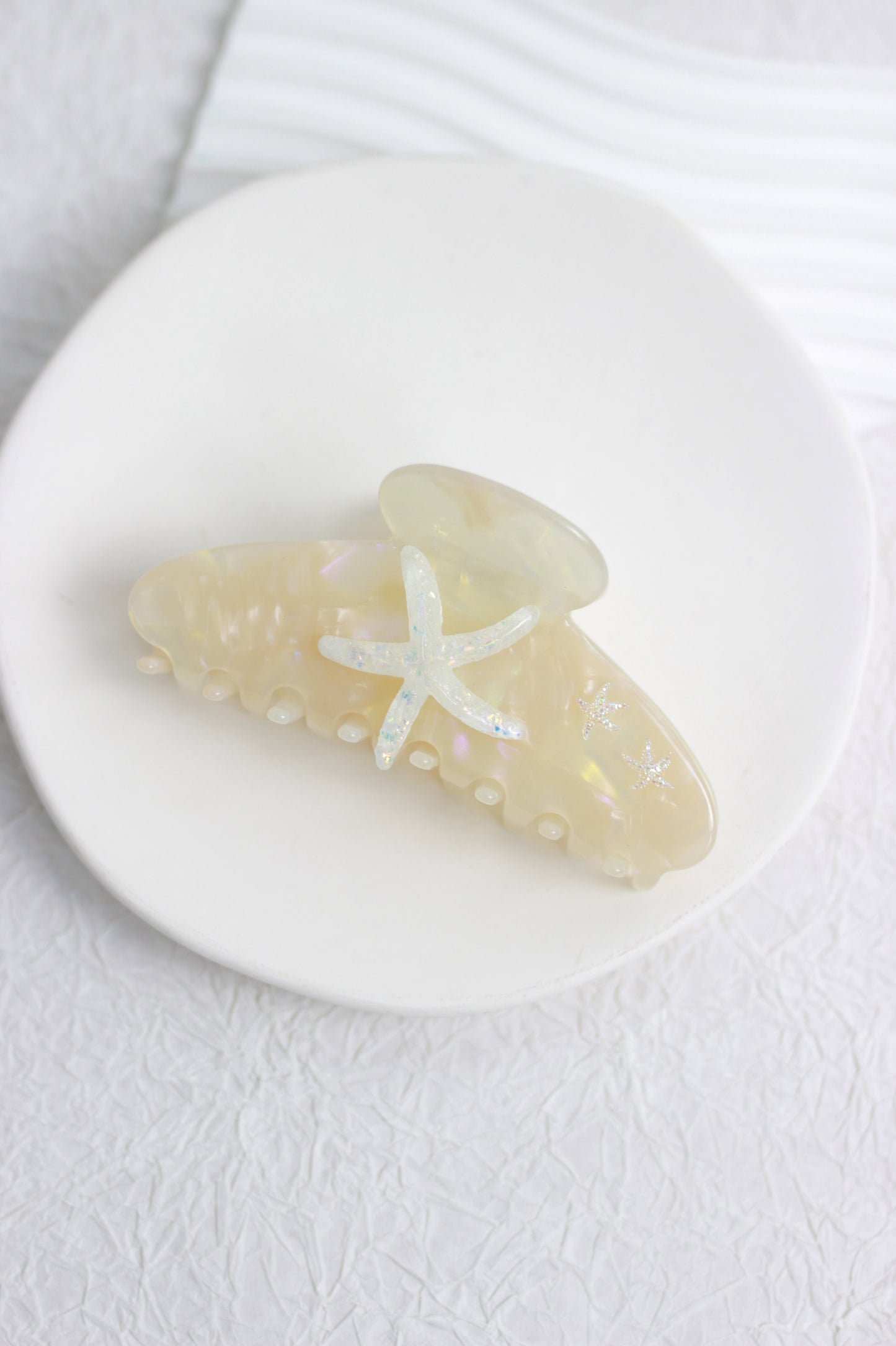 A2410XY44478 - Starfish-Inspired Hair Claw Clip