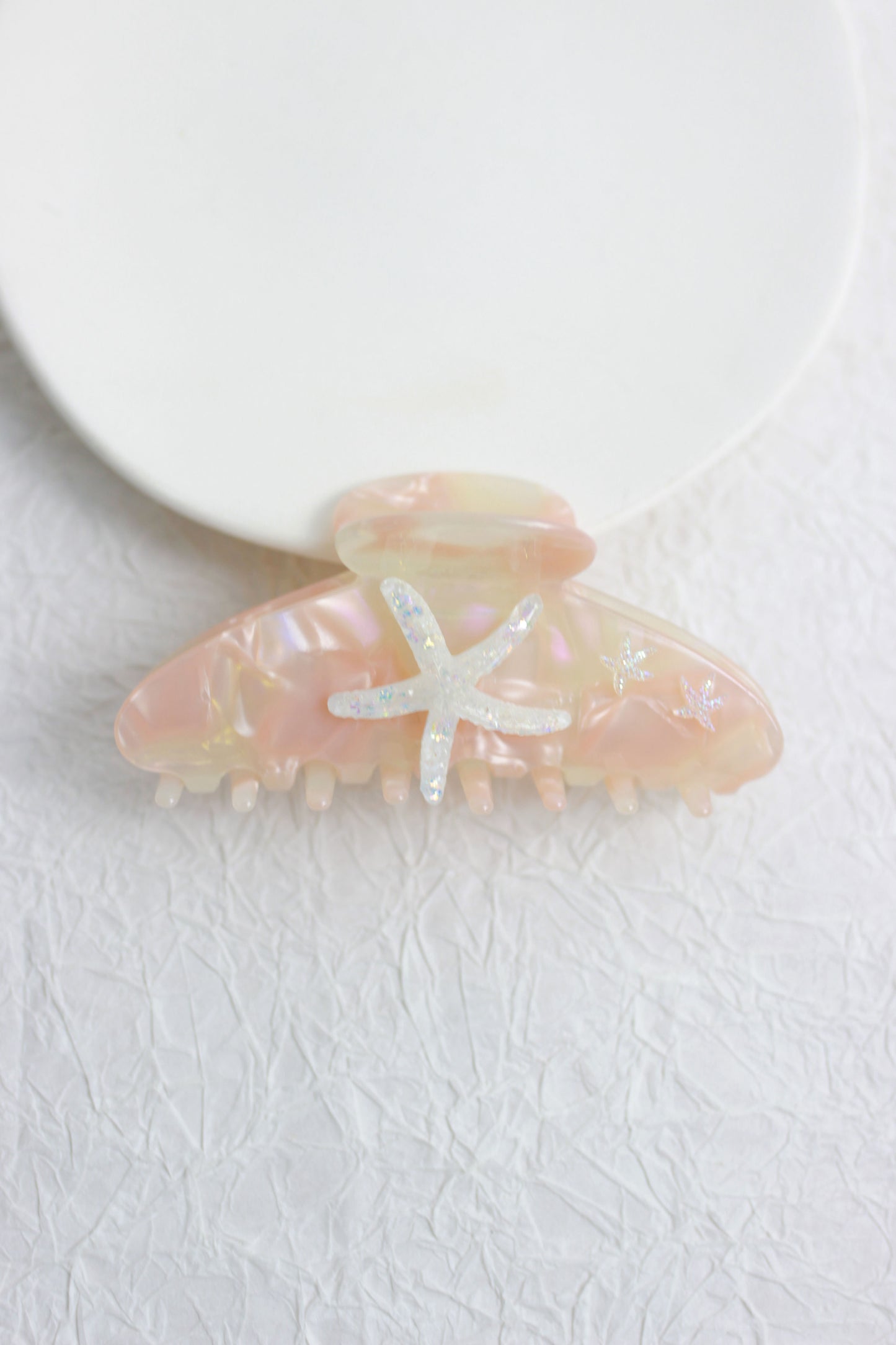 A2410XY44478 - Starfish-Inspired Hair Claw Clip