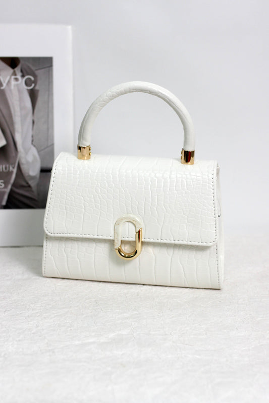 A2411HY26924-1   Luxury Crocodile-Embossed PU Leather Handbag Collection