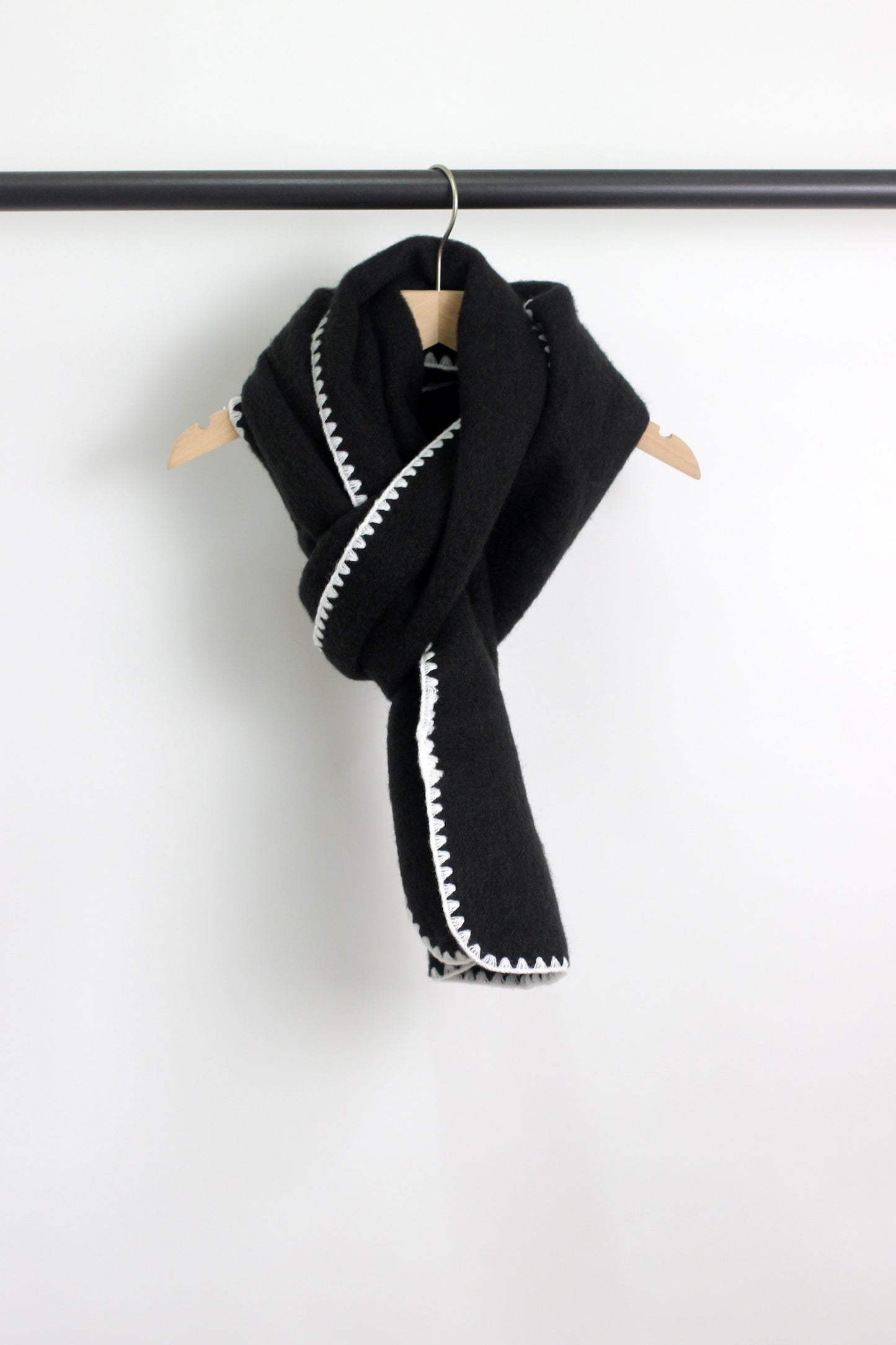 A2411YF55263 - Elegant Stitched Edge Scarves