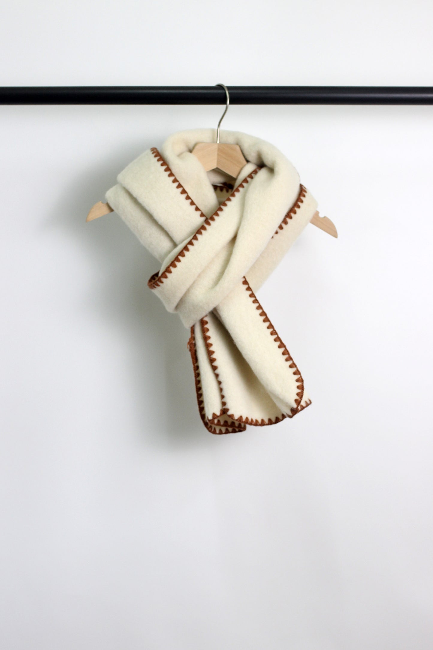 A2411YF55263 - Elegant Stitched Edge Scarves