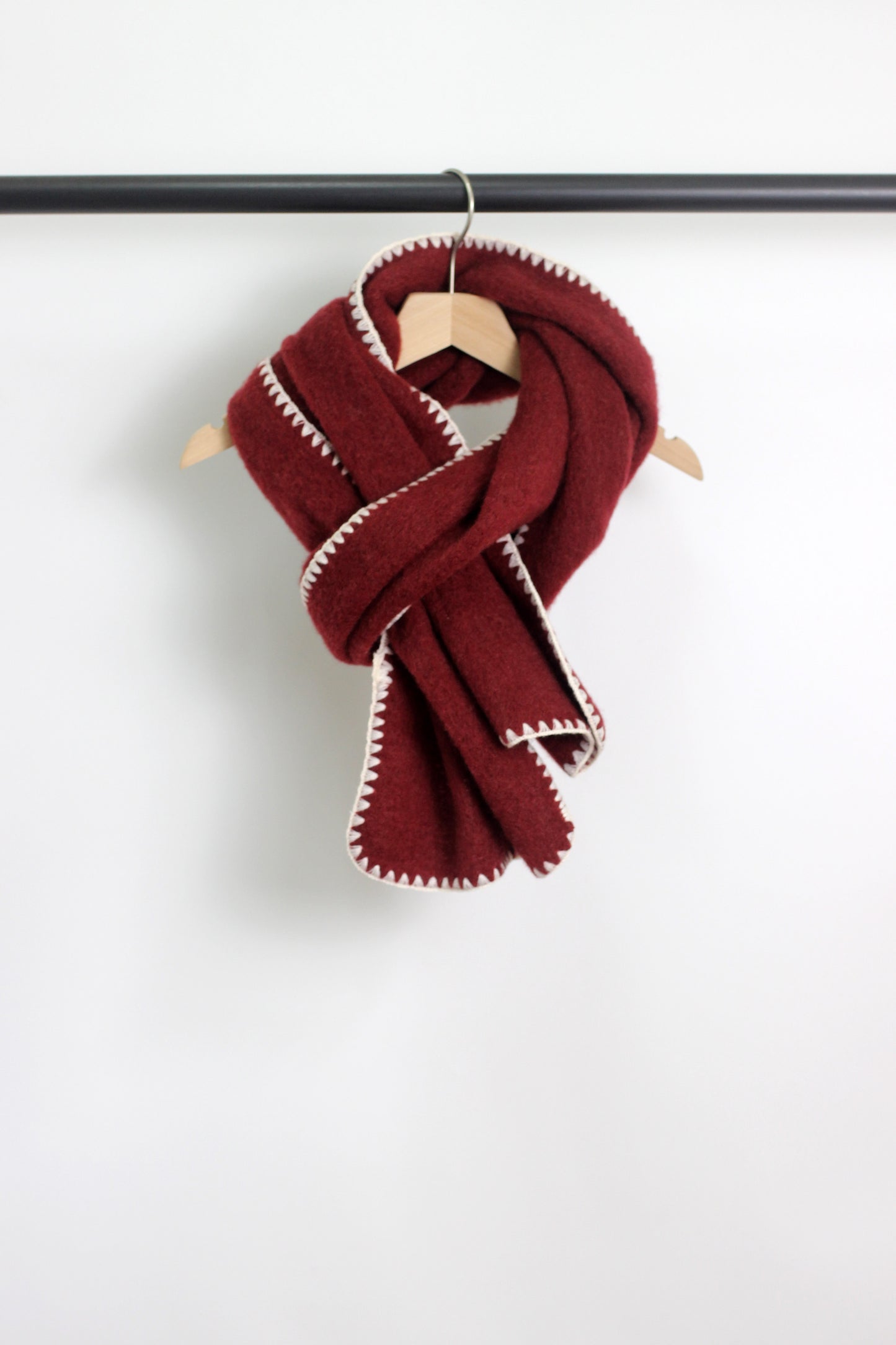 A2411YF55263 - Elegant Stitched Edge Scarves