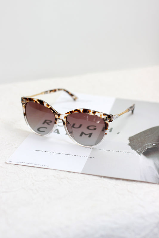 A2501TPS18015 - Cat-Eye Oversized Sunglasses