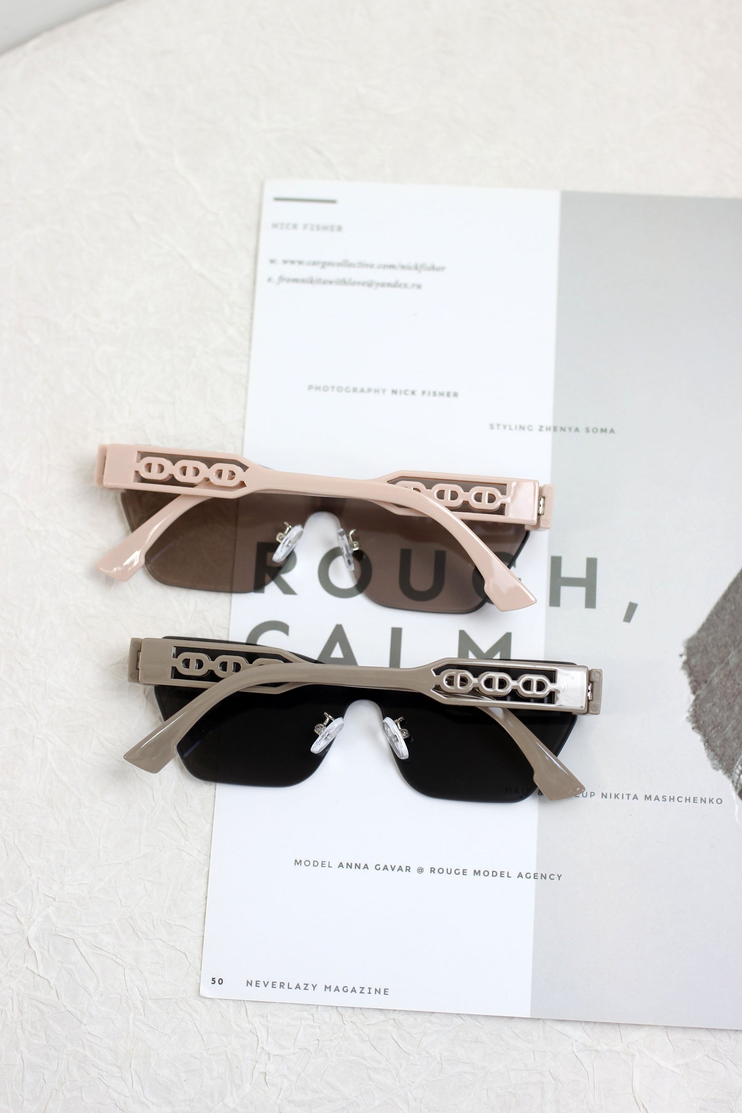 A2501YTGX29086 - Luxury Geometric Shield Sunglasses