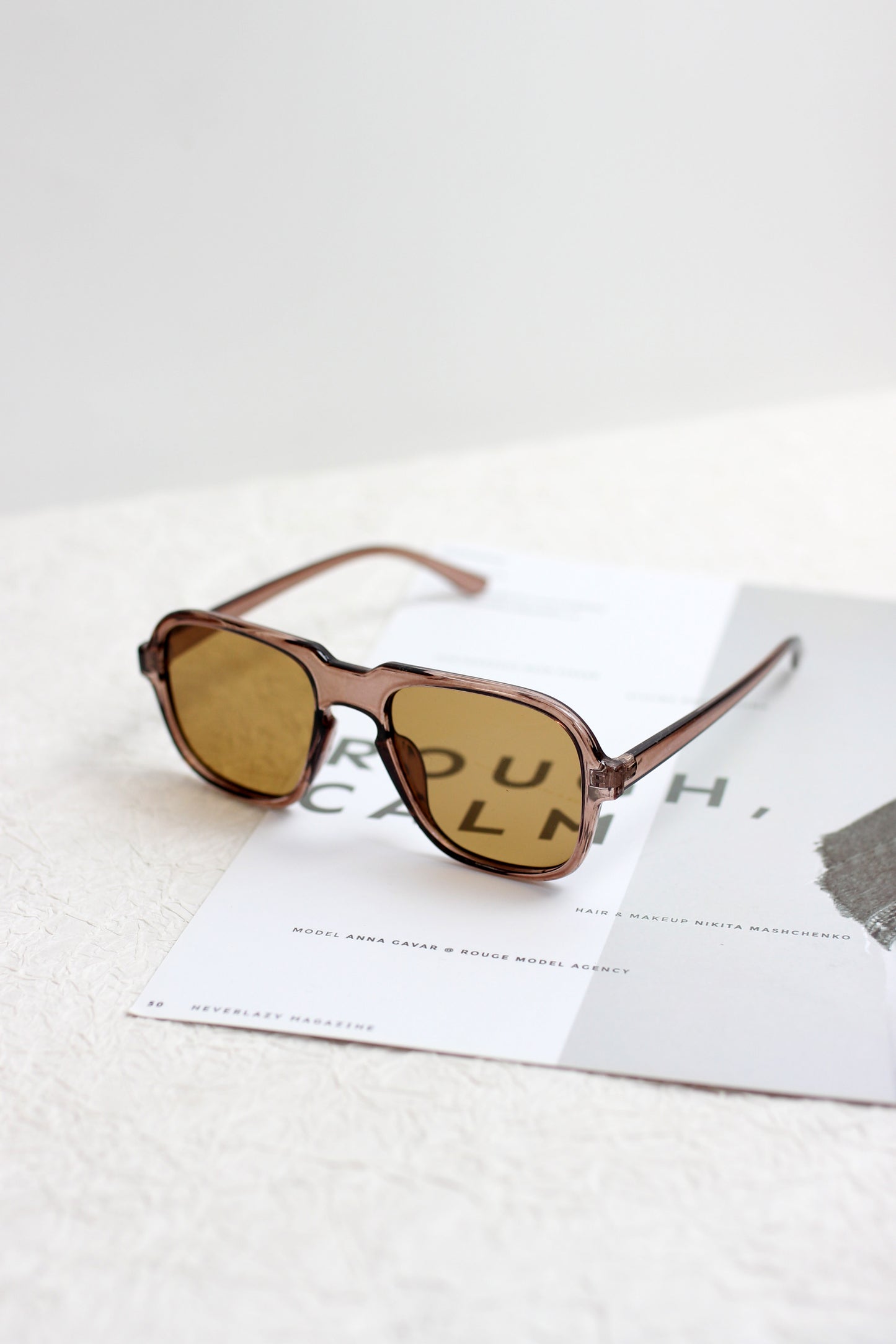 A2502MN72316 - Retro Square Frame Sunglasses