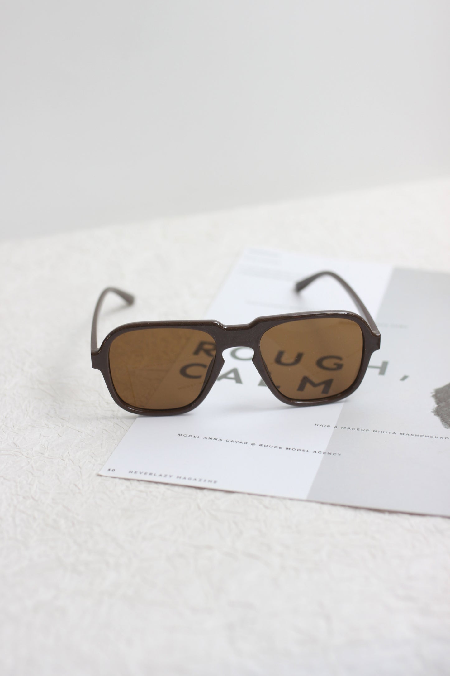 A2502MN72316 - Retro Square Frame Sunglasses